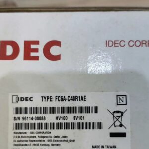 IDEC FC6A-C40R1AE PLC CPU Module (MicroSmart FC6A)