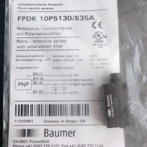 BAUMER FPDK10P5130 S35A Sensor