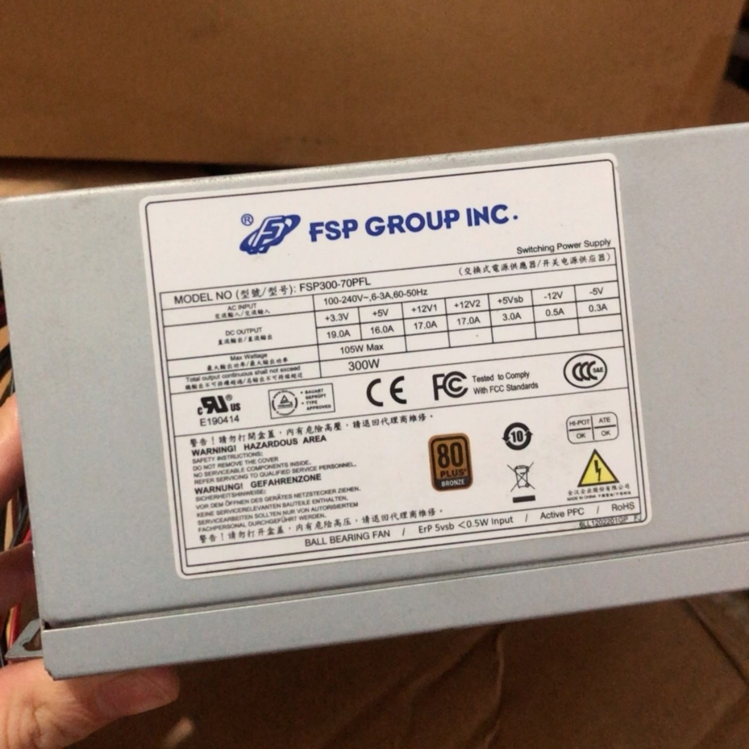 FSP FSP300-70PFL Industrial PC Power Supply