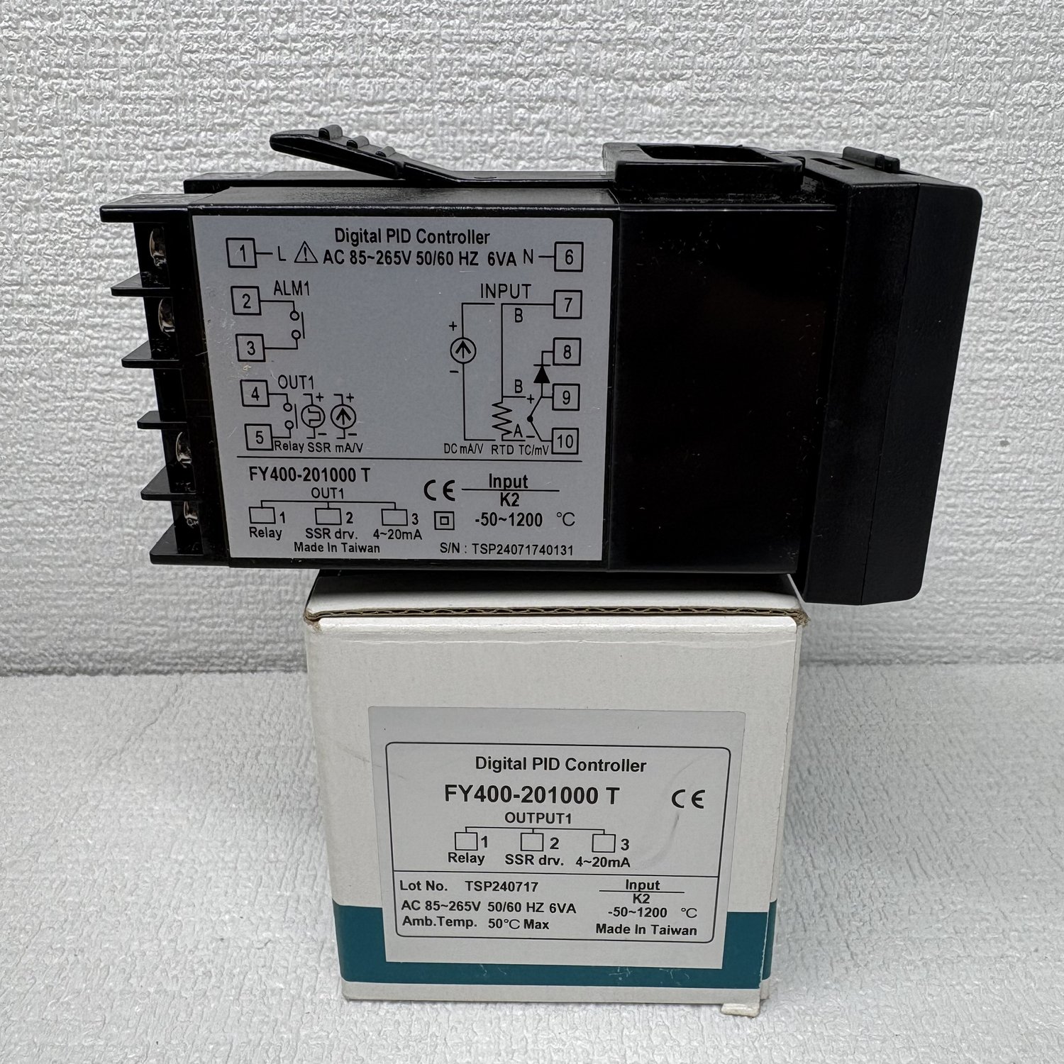TAIE FY400-201000T Digital PID Temperature Controller (FY400 Series) - Image 3