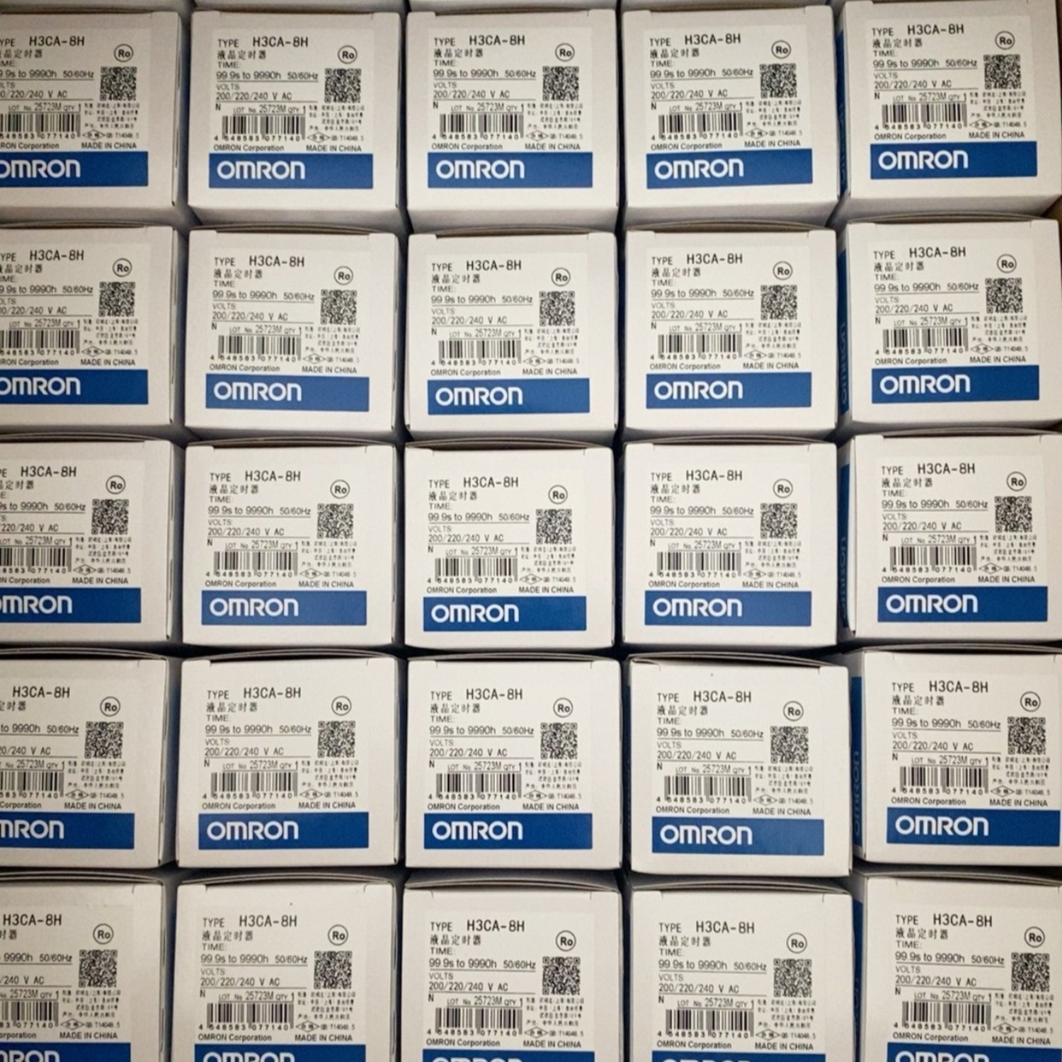 OMRON H3CA-8H 220VAC Digital Timer (H3CA) - Image 2