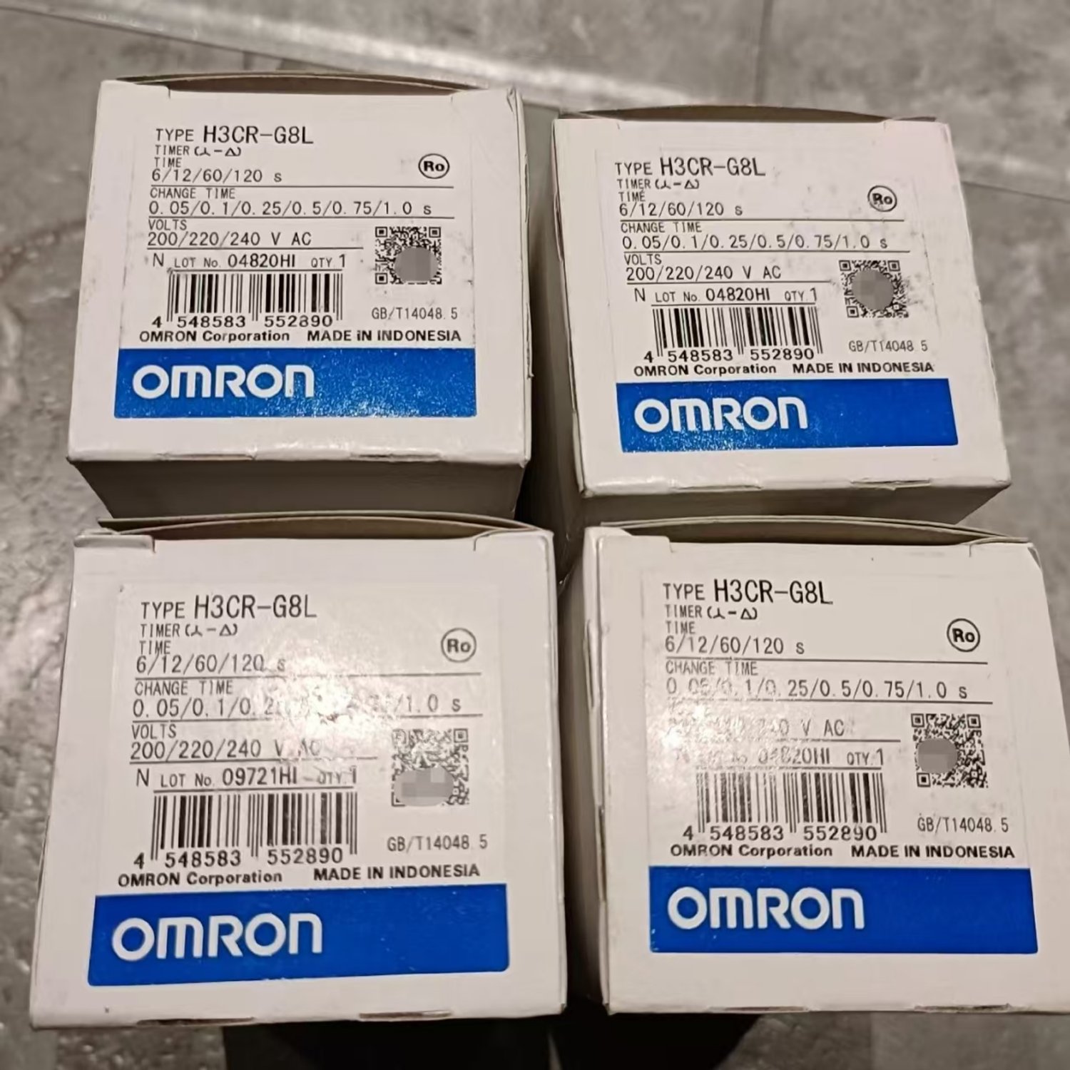 OMRON H3CR-G8L AC220 Digital Timer (H3CR) - Image 2