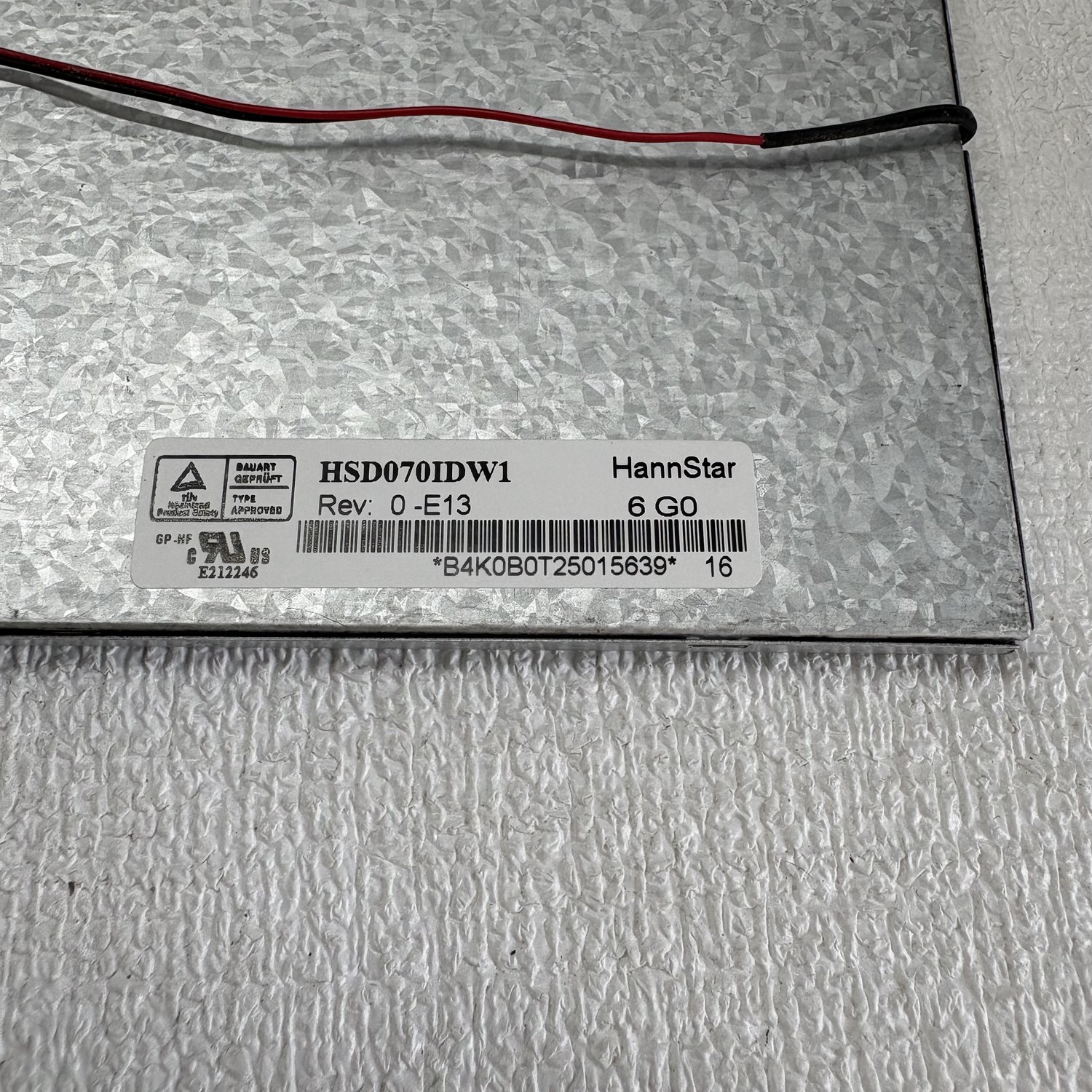 HSD070IDW1-E13 HannStar TFT LCD Display Module - Image 3