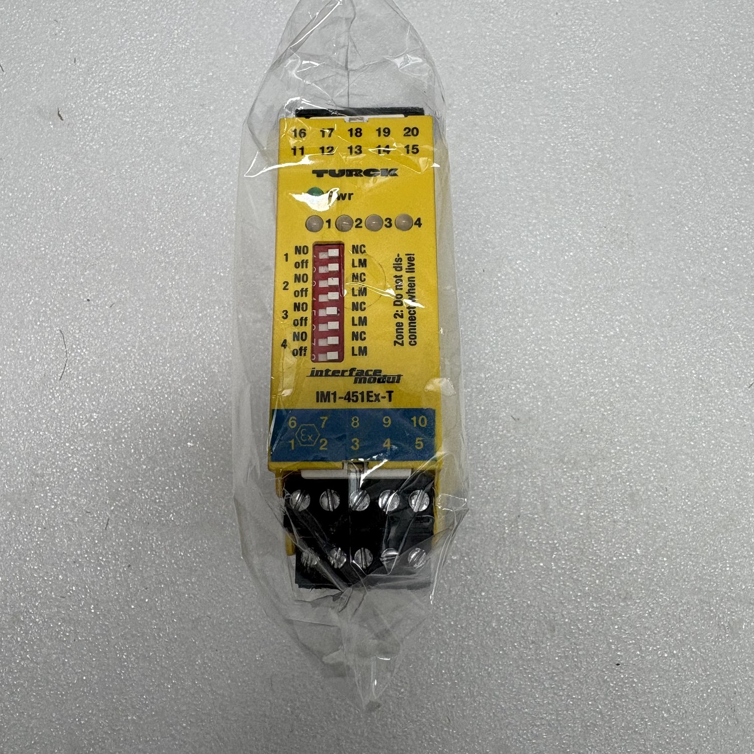 Turck IM1-451Ex-T 7541189 Isolating Switching Amplifier (IM1 Series) - Image 2
