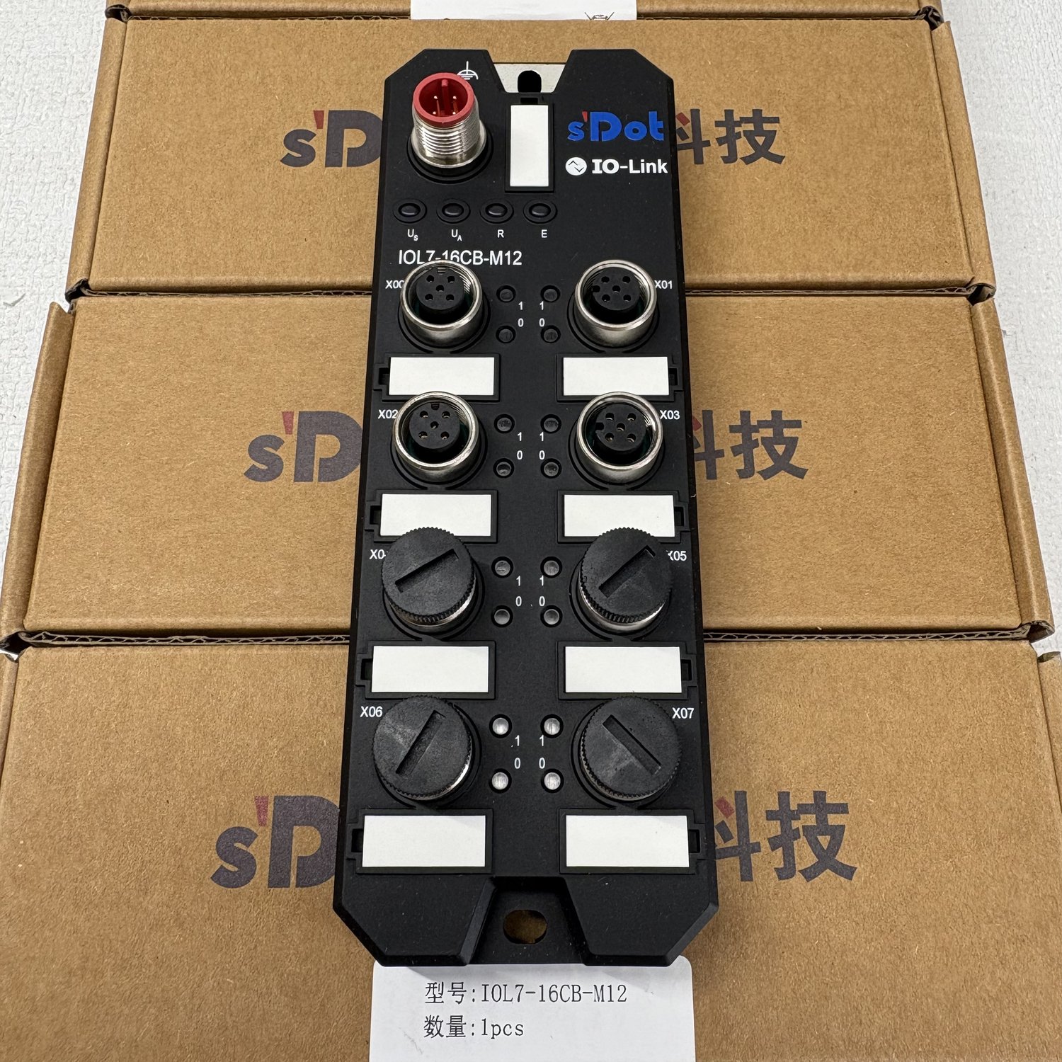 IOL7-16CB-M12 sDot IO-Link I/O Hub