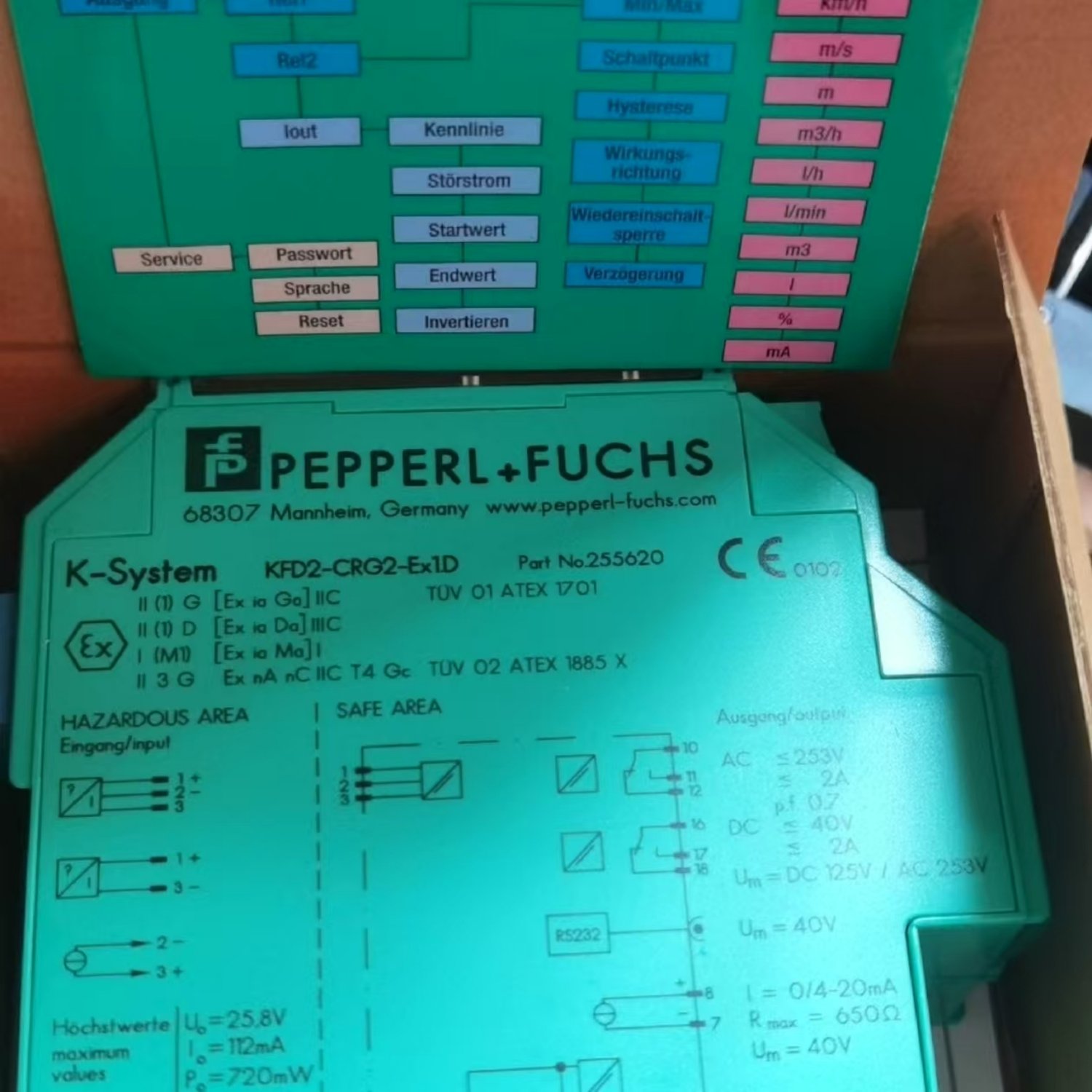 PEPPERL+FUCHS KFD2-CRG2-EX1.D Isolated Barrier (KFD2) - Image 6