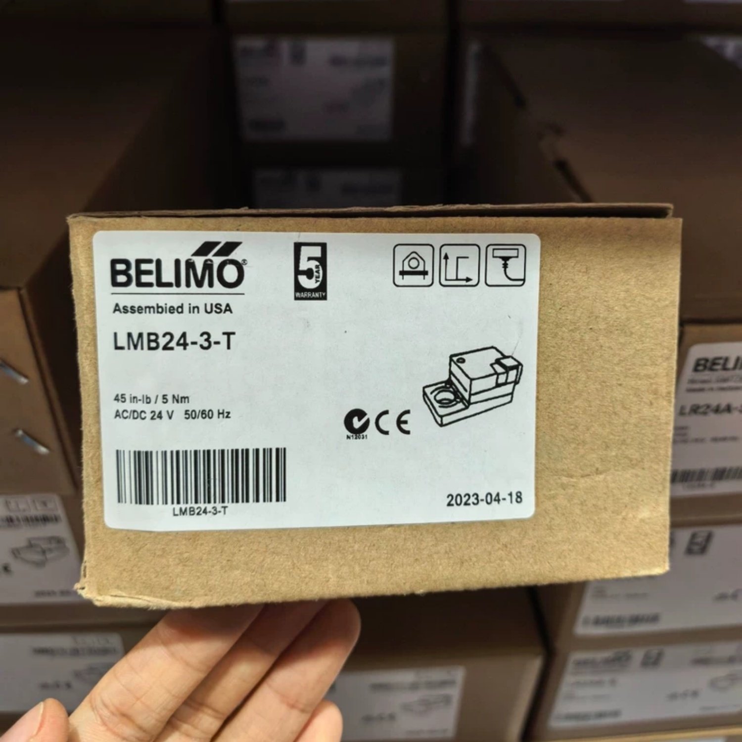 BELIMO LMB24-3-T Damper Actuator (LMB Series)