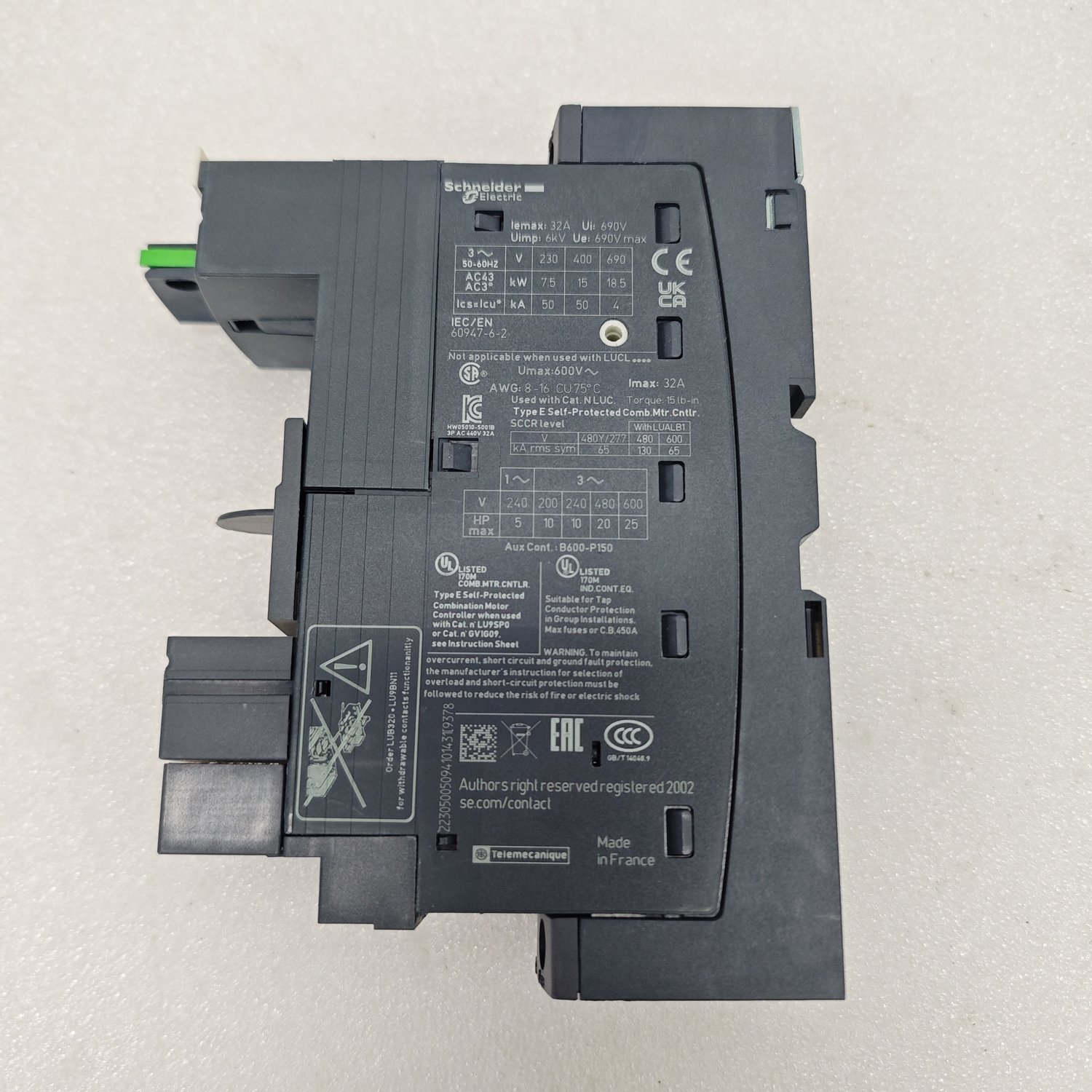 SCHNEIDER LUB32 Power Base (TeSys U) - Image 4
