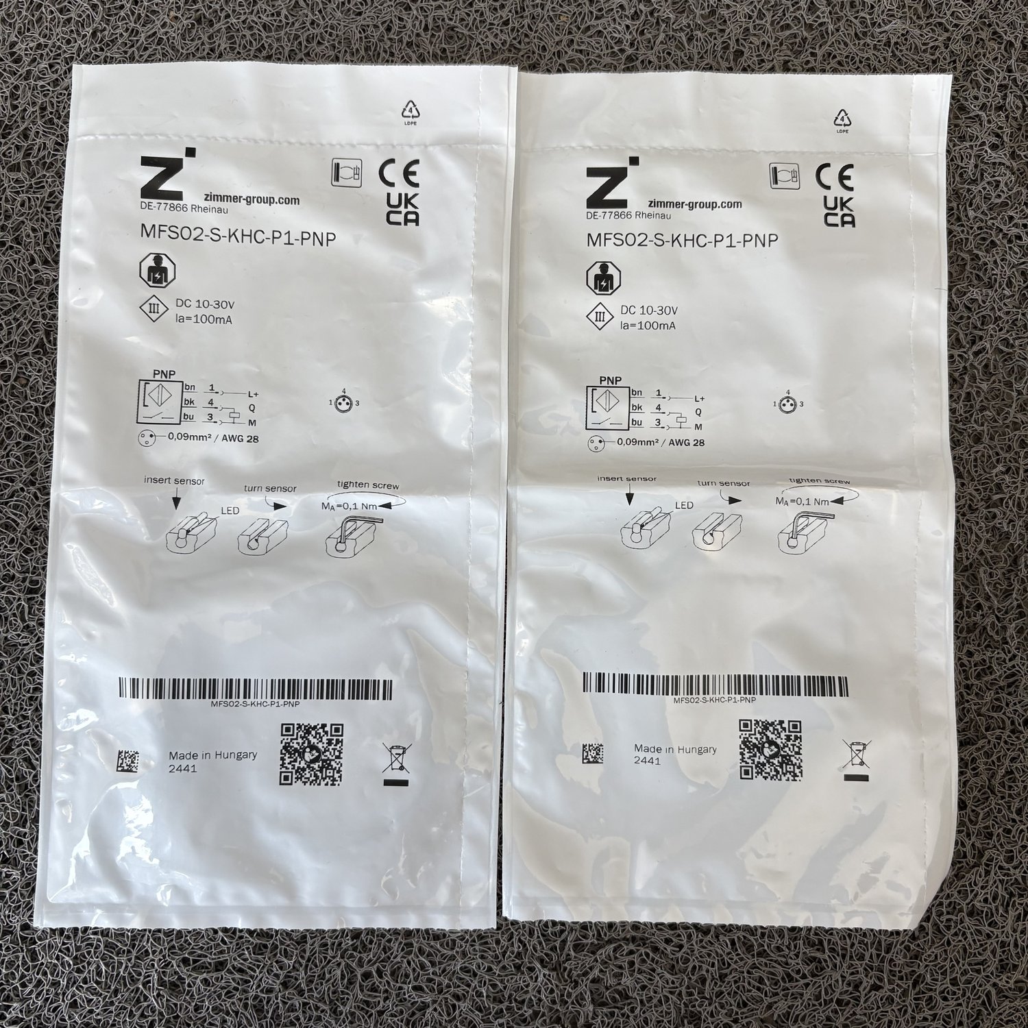 MFS02-S-KHC-P1-PNP Zimmer Magnetic Cylinder Switch