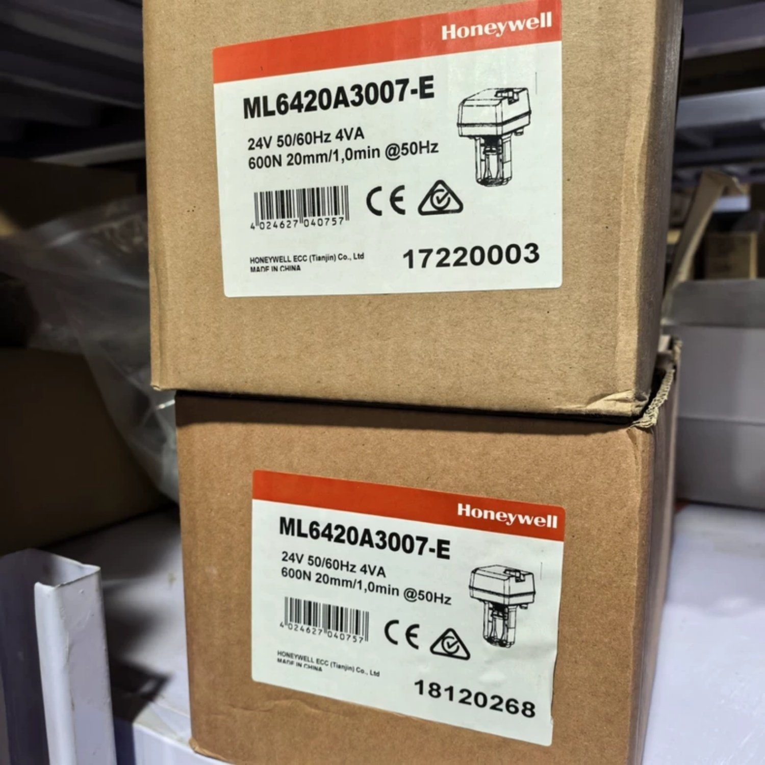 HONEYWELL ML6420A3007 Linear Valve Actuator (ML6420 Series) - Image 5