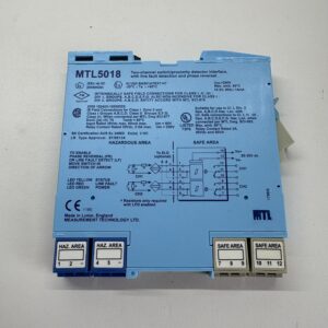 MTL MTL5018 Switch Proximity Detector Interface (MTL5000 Series)