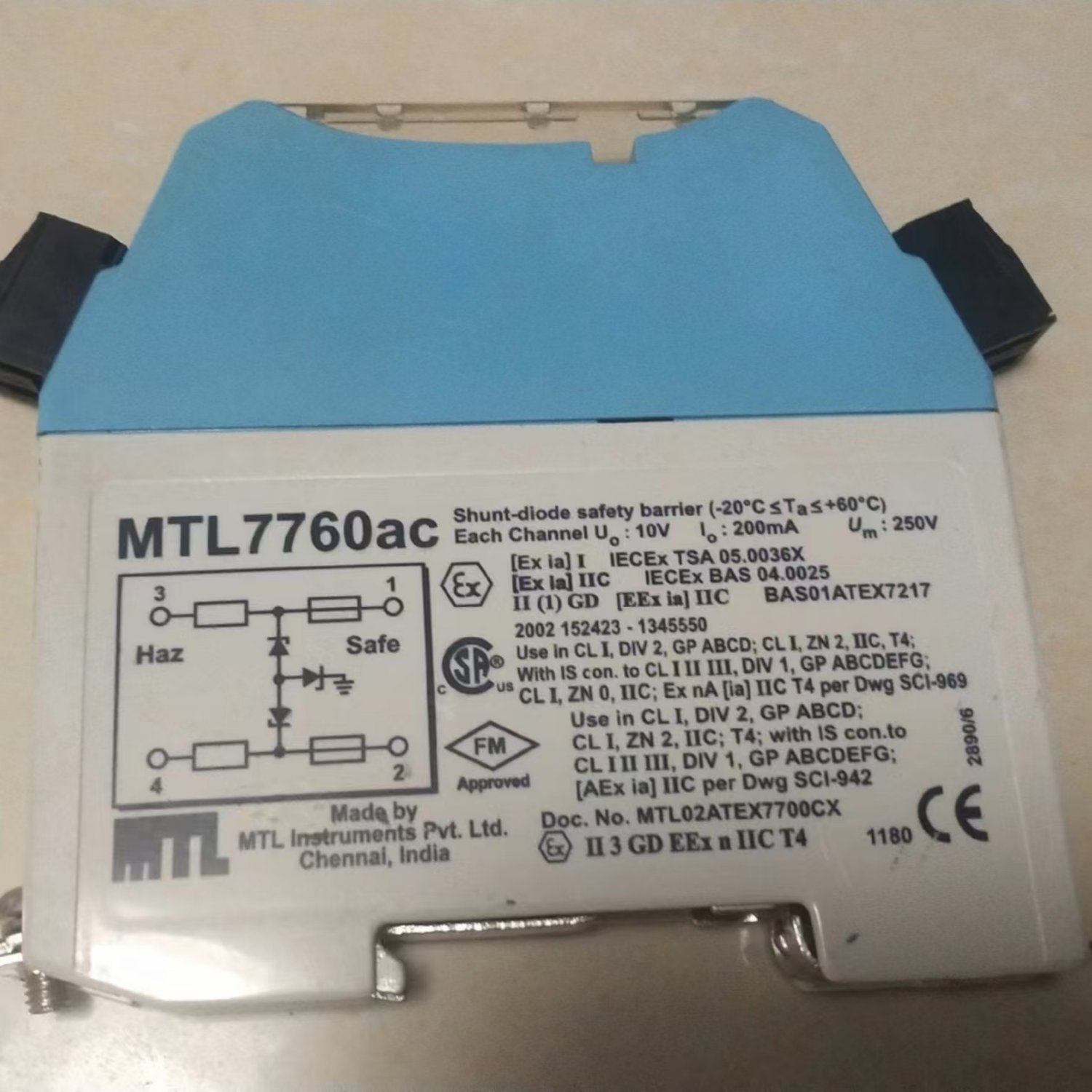 EATON MTL7760AC Safety Barrier (MTL7700) - Image 3