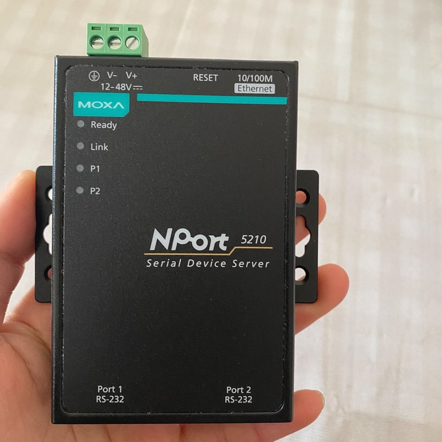 MOXA NPORT 5210 2-Port Serial Device Server (NPort 5200 Series) - Image 2