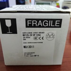 MITSUBISHI NV125-CV 3P 125A Circuit Breaker