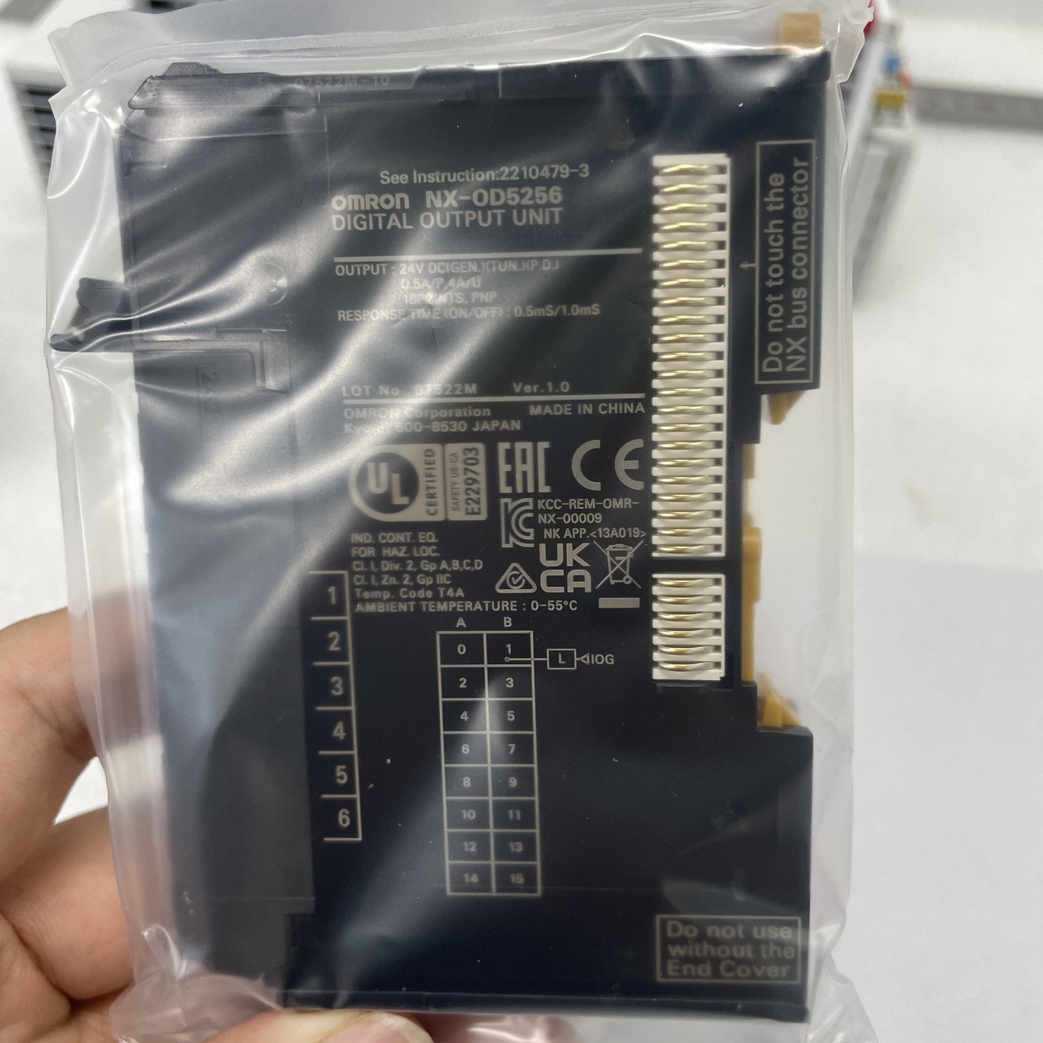 Omron NX-OD5256 Digital Transistor Output Unit (NX Series) - Image 5