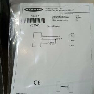 BANNER QS186LE Photoelectric Sensor