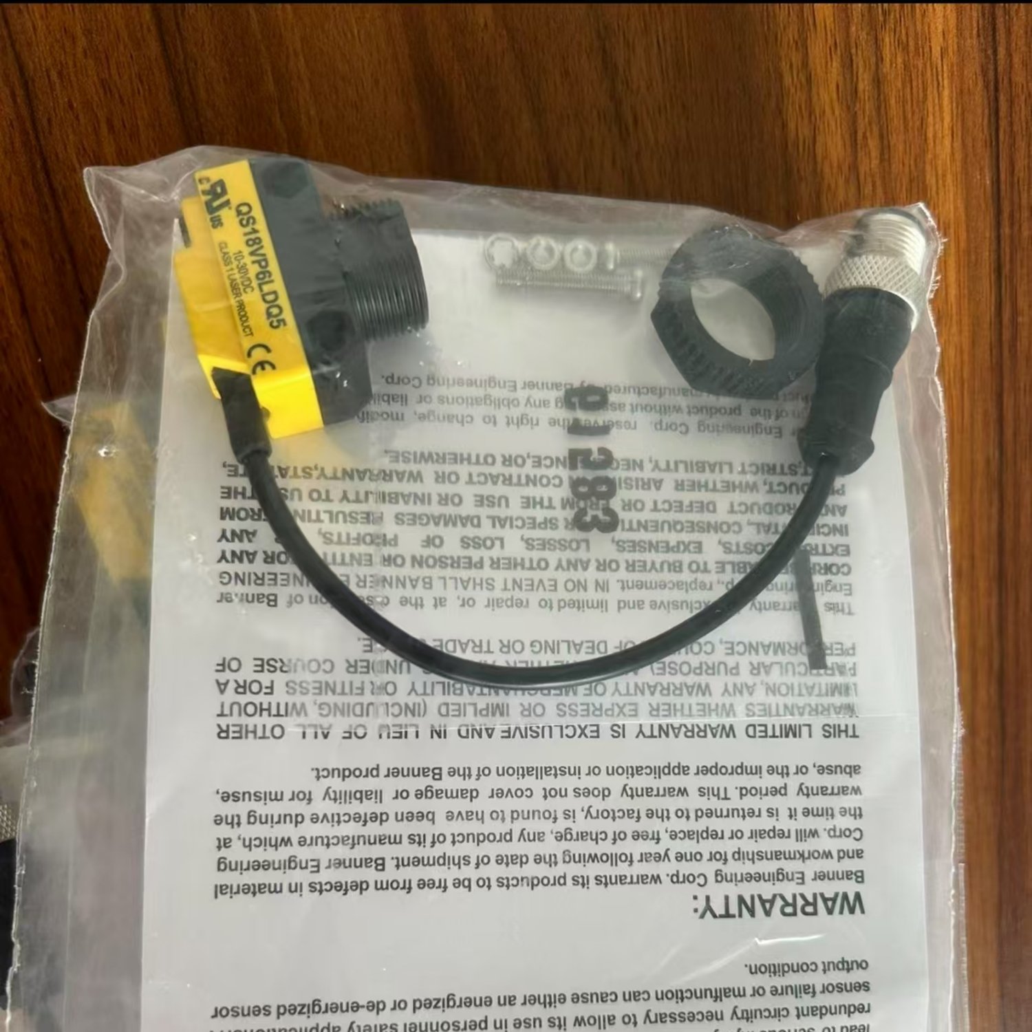 BANNER QS18VP6LDQ5 Photoelectric Sensor