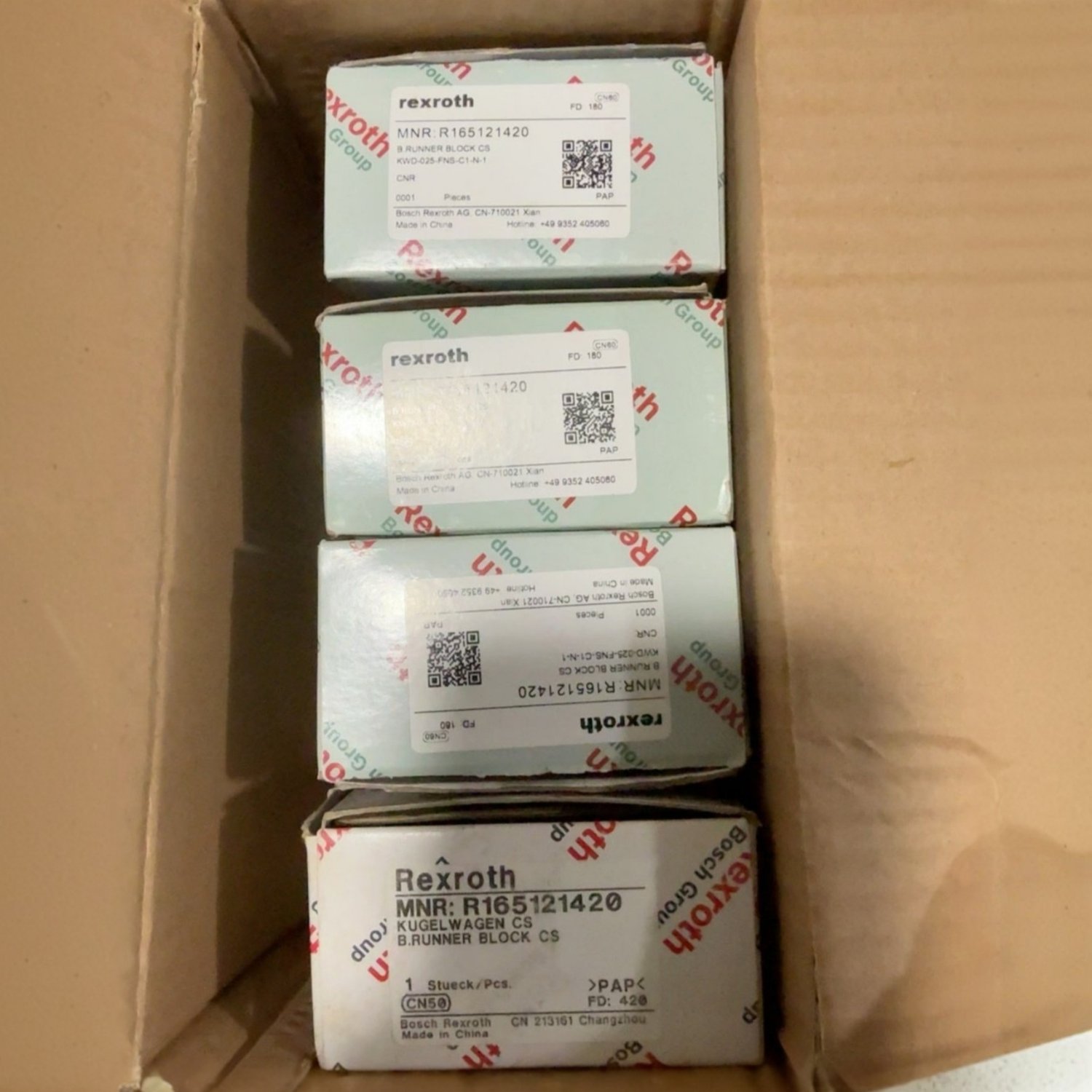 REXROTH R165121420 Ball Runner Block (Rexroth) - Image 5