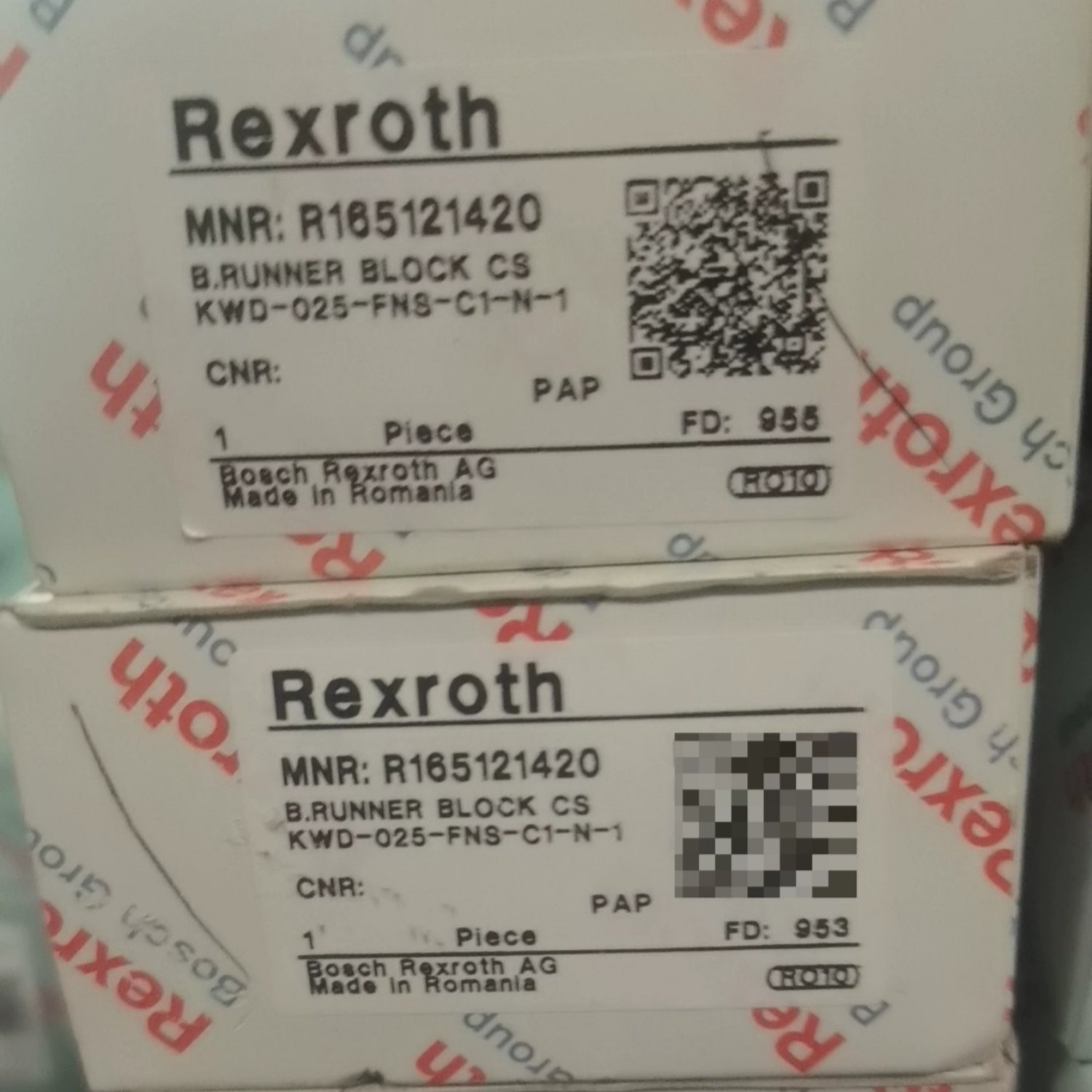 REXROTH R165121420 Ball Runner Block (Rexroth) - Image 8