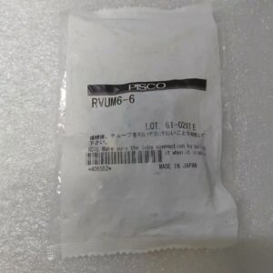 PISCO RVUM6-6 Throttle Valve