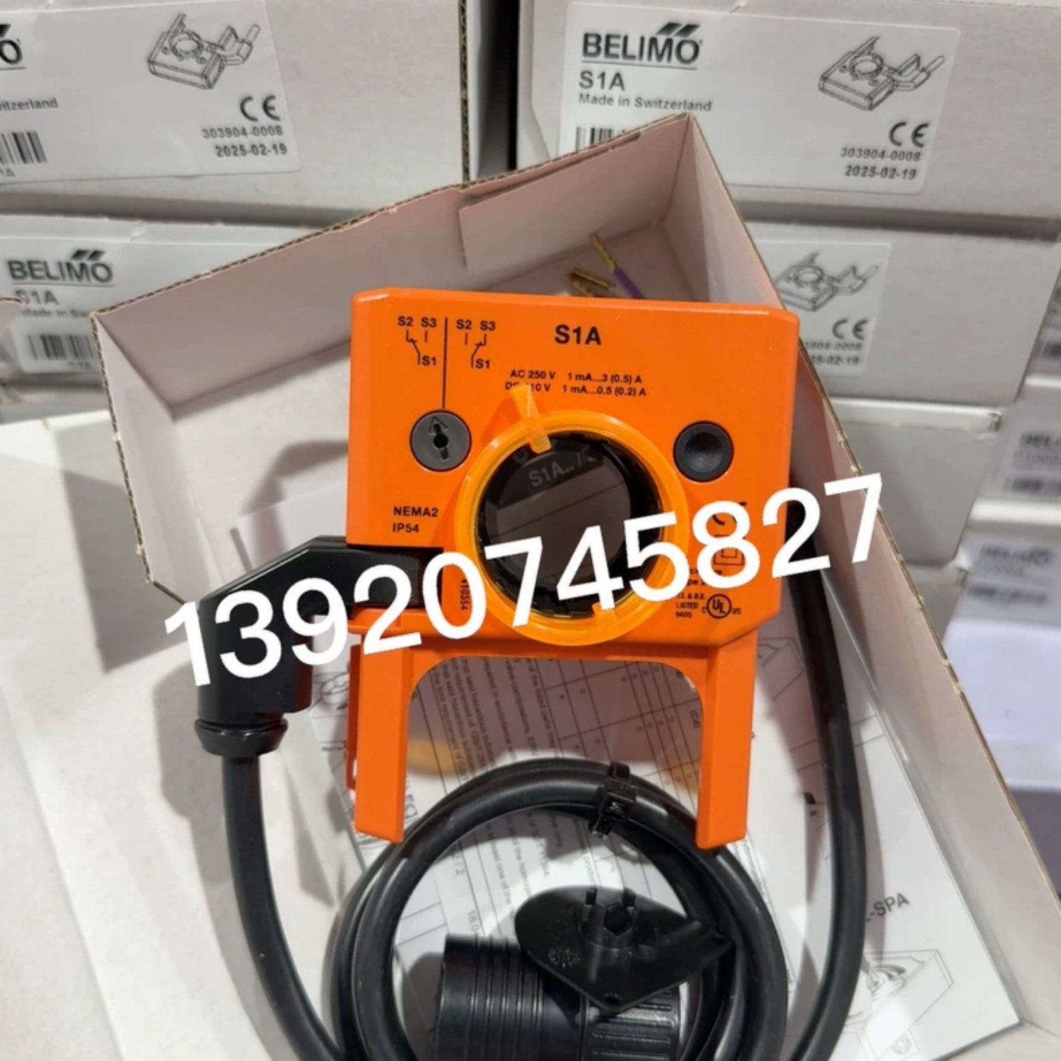BELIMO S1A Auxiliary Switch (S Series) - Image 2