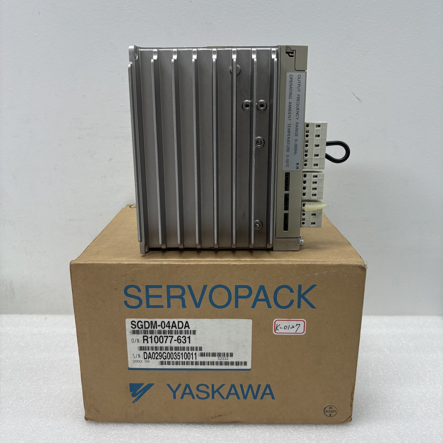 Yaskawa SGDM-04ADA AC Servo Drive Amplifier (Sigma II Series) - Image 4