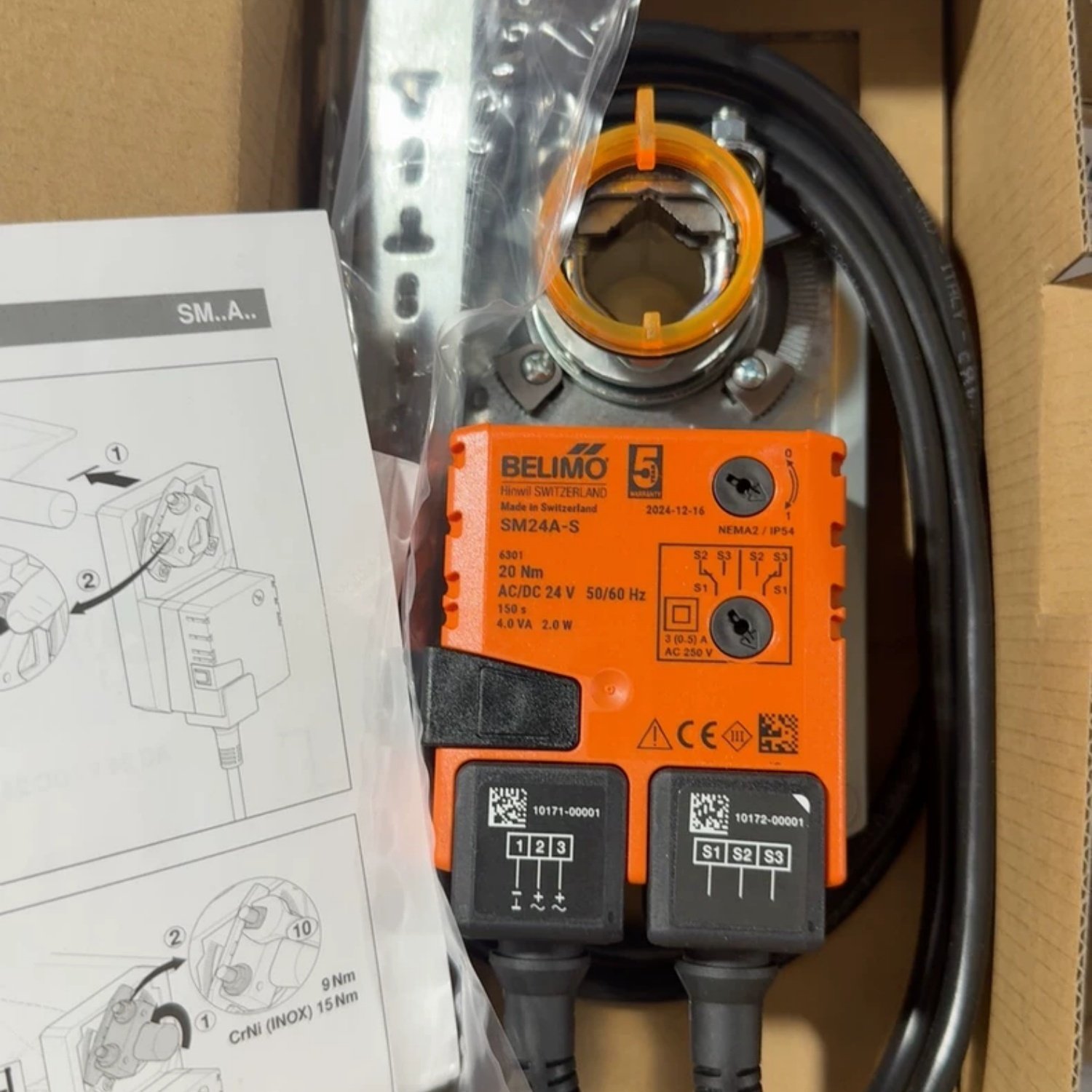 BELIMO SM24A-S Damper Actuator (SM Series) - Image 2
