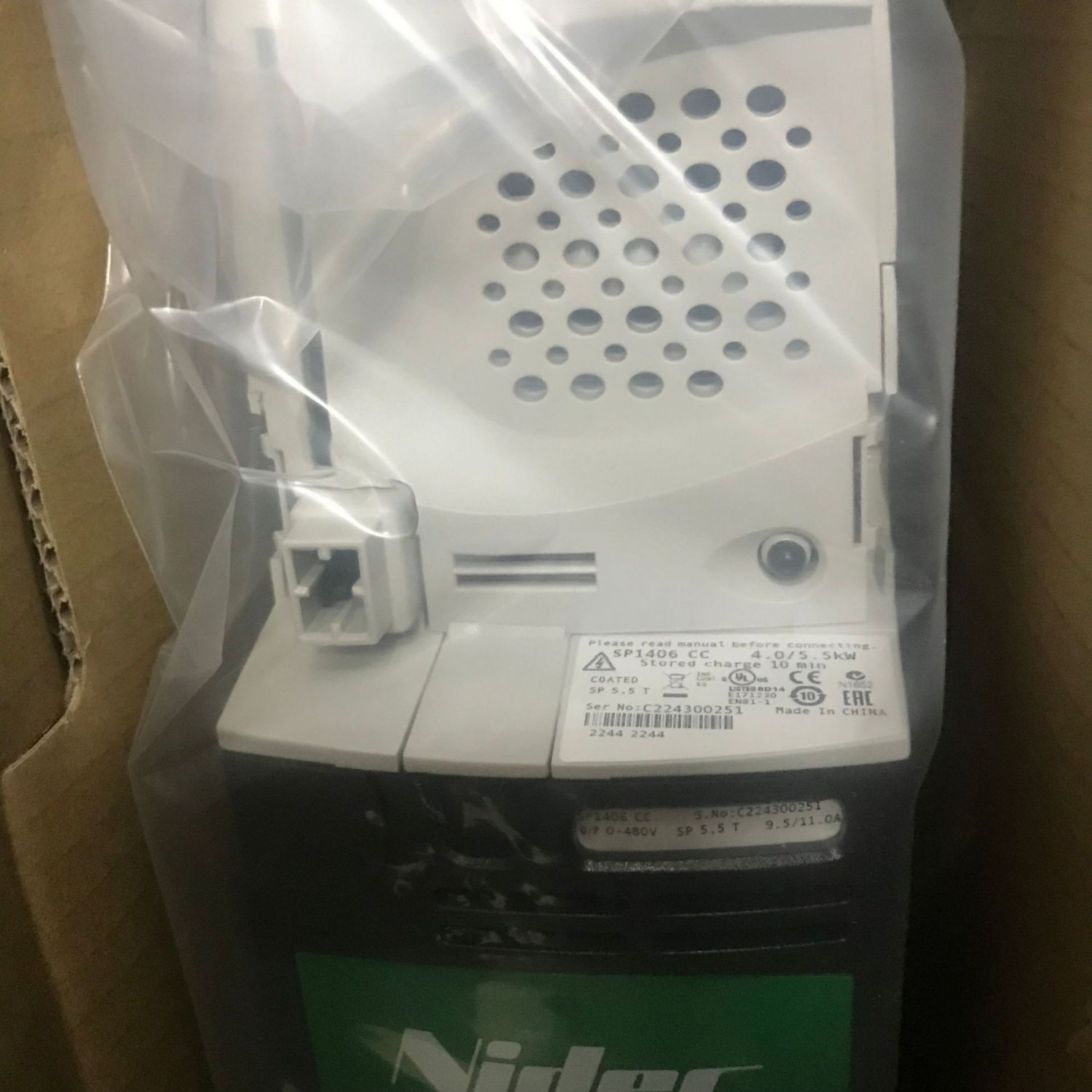 EMERSON SP1406 Variable Speed AC Drive (Unidrive SP) - Image 6