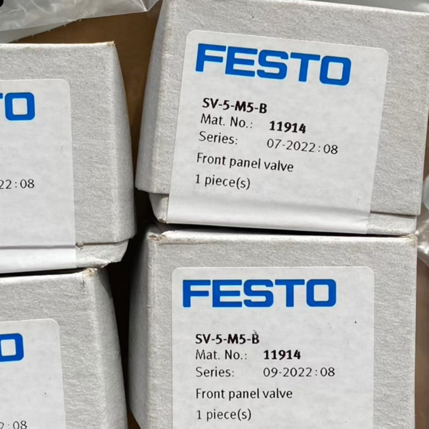 FESTO SV-5-M5-B 11914 Manual Valve (SV Series) - Image 4