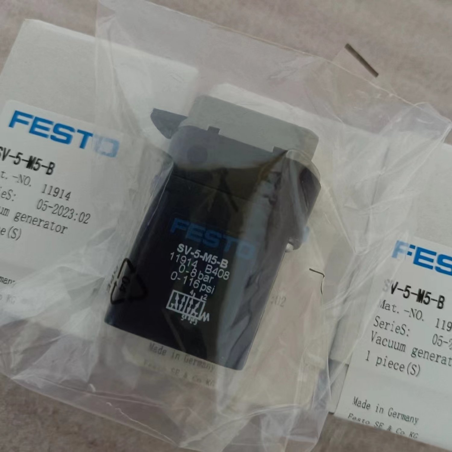 FESTO SV-5-M5-B 11914 Manual Valve (SV Series) - Image 6
