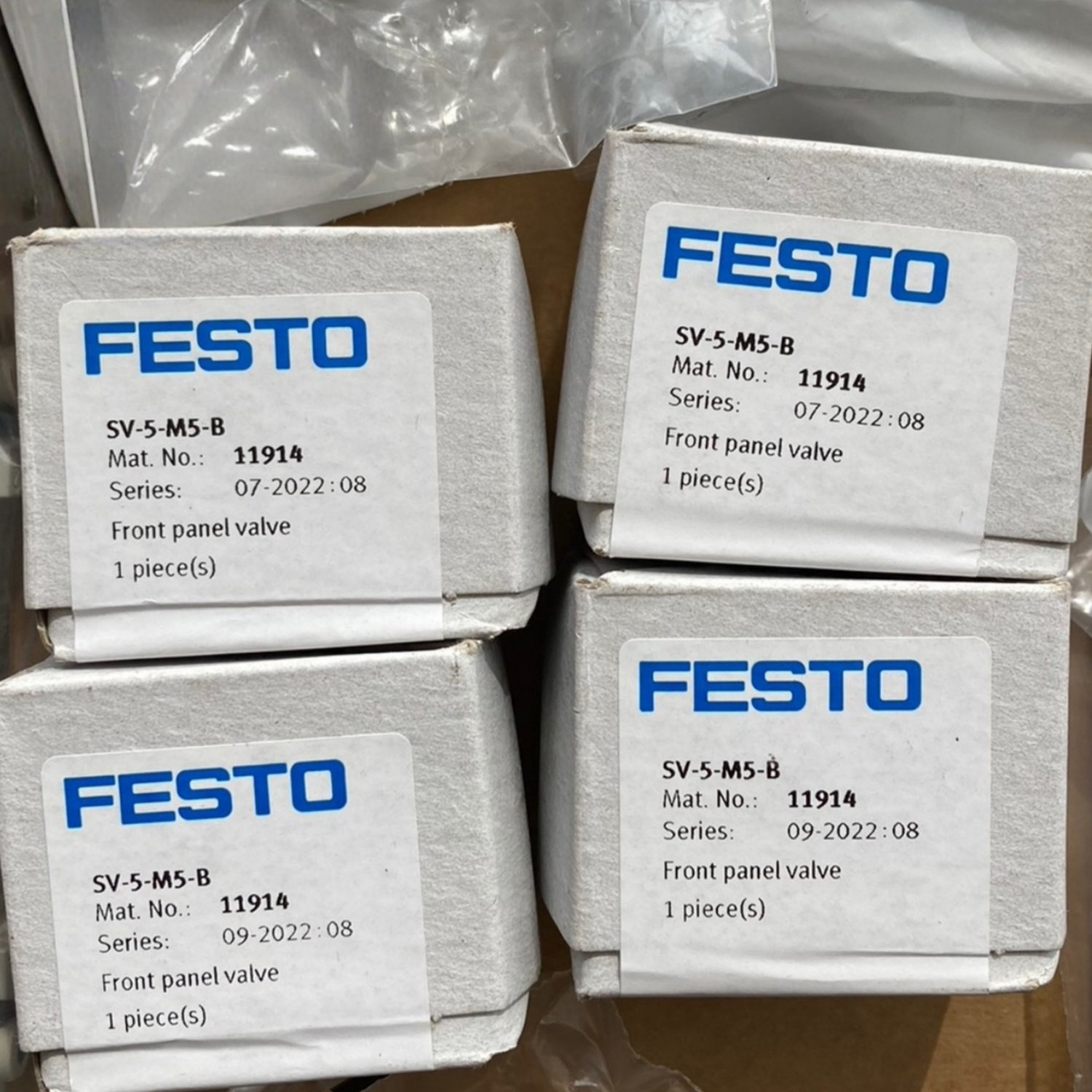 FESTO SV-5-M5-B 11914 Manual Valve (SV Series) - Image 9
