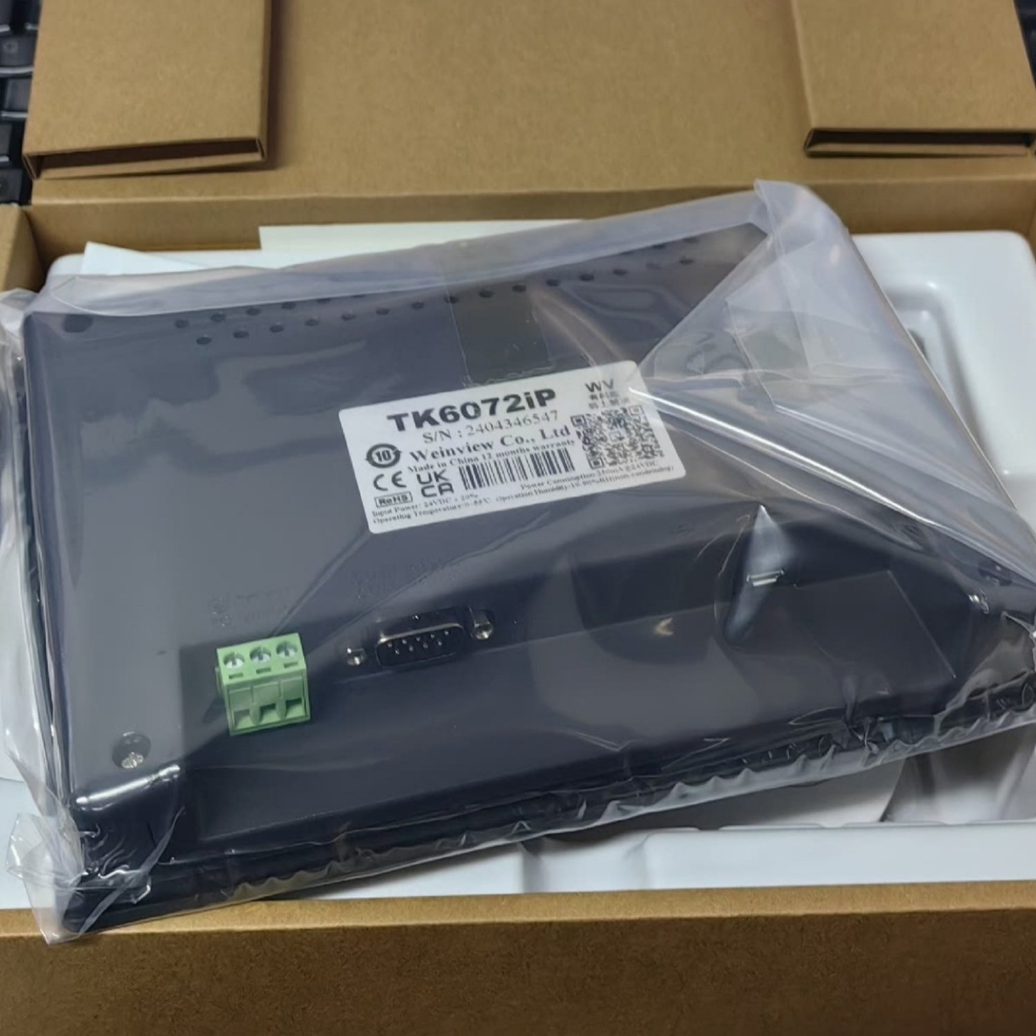 WEINTEK TK6072IP Human-Machine Interface (HMI) (TK6000) - Image 6