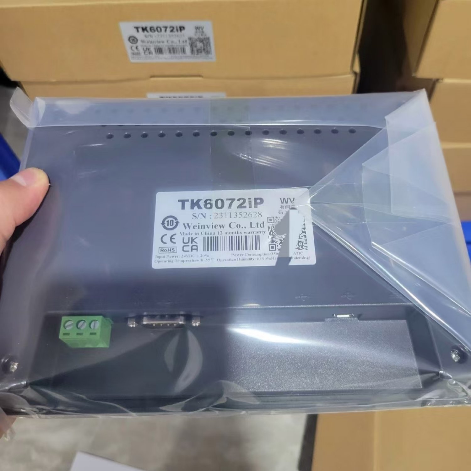 WEINTEK TK6072IP Human-Machine Interface (HMI) (TK6000) - Image 2