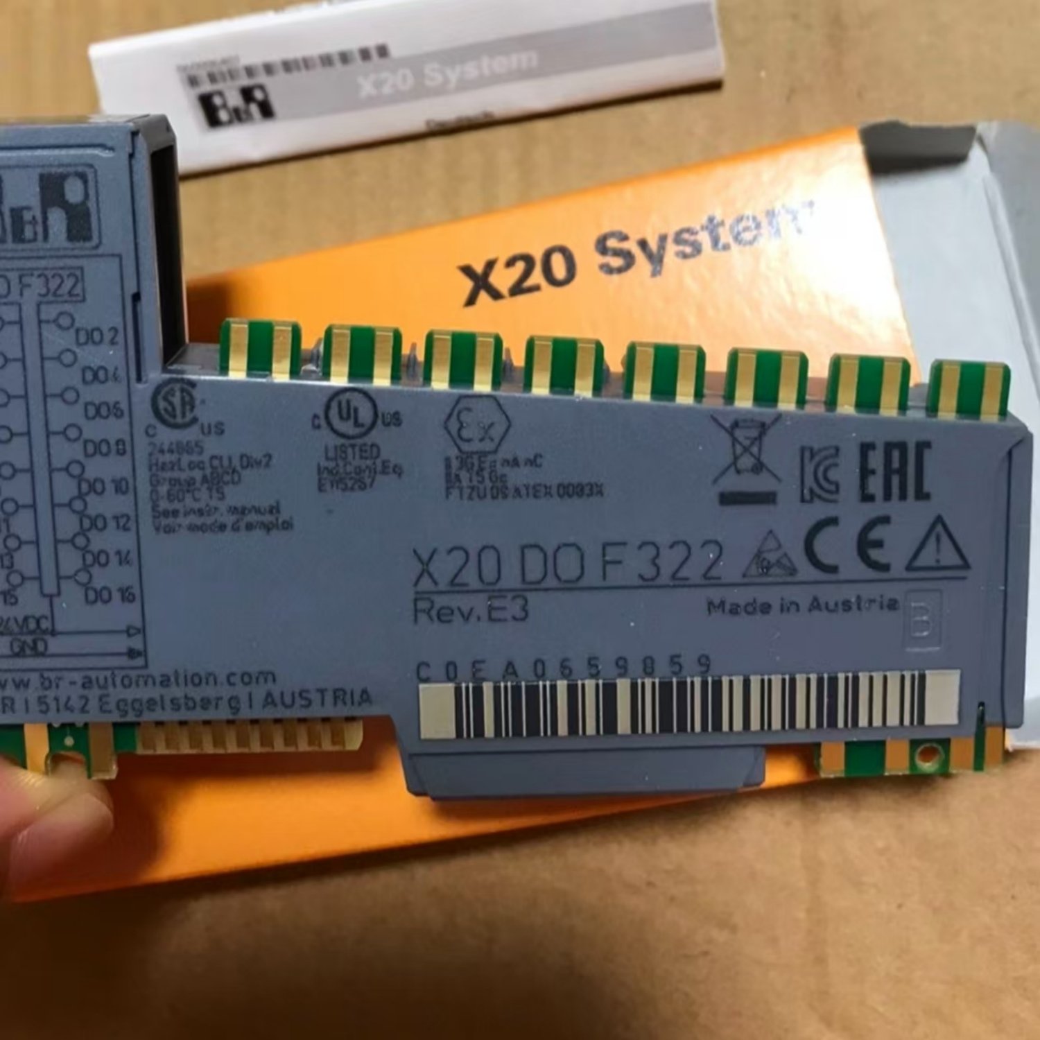 B&R X20DOF322 Digital Output Module (X20 System) - Image 3