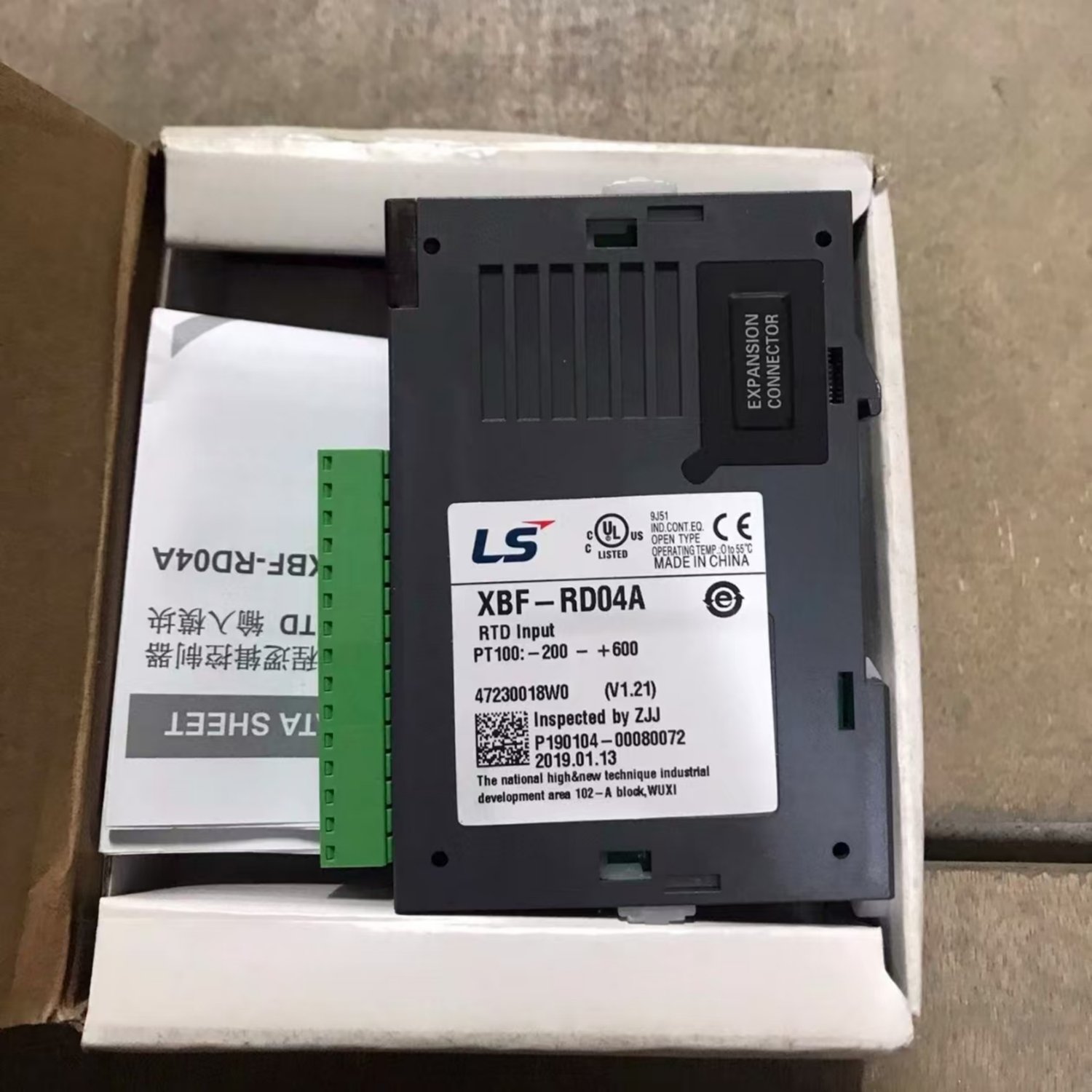 LS XBF-RD04A RTD Input Module (XGB) - Image 2