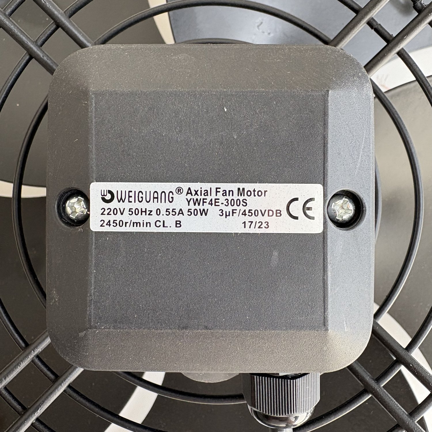 WEIGUANG YWF4E-300S 220V 50W External Rotor Axial Fan Motor (YWF4E Series) - Image 2