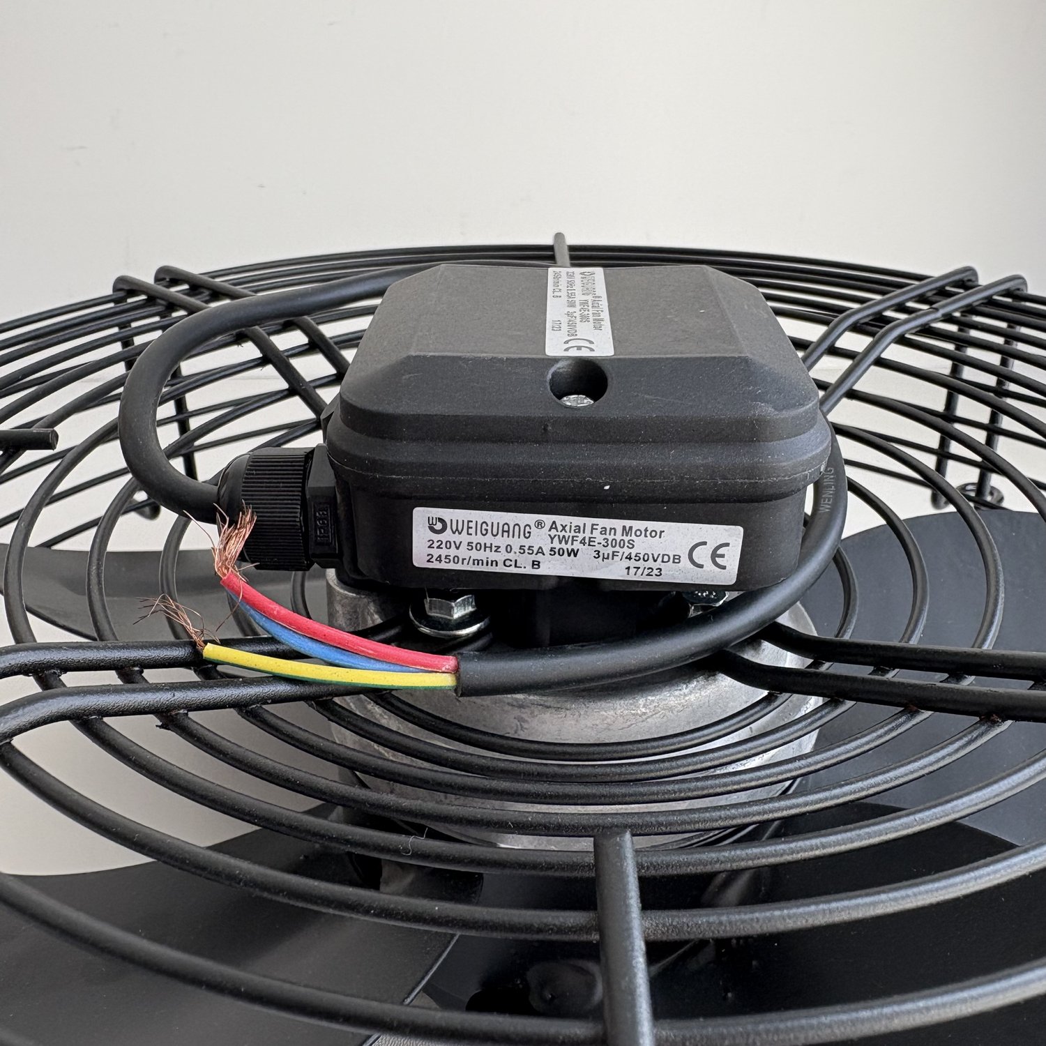 WEIGUANG YWF4E-300S 220V 50W External Rotor Axial Fan Motor (YWF4E Series) - Image 3