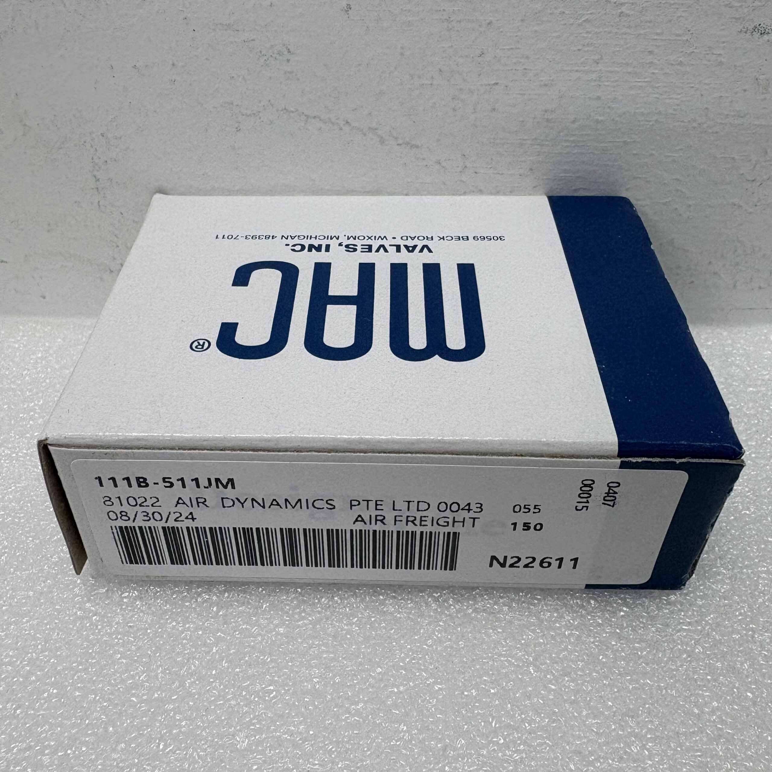 MAC 111B-511JM Pneumatic Solenoid Valve - Image 2