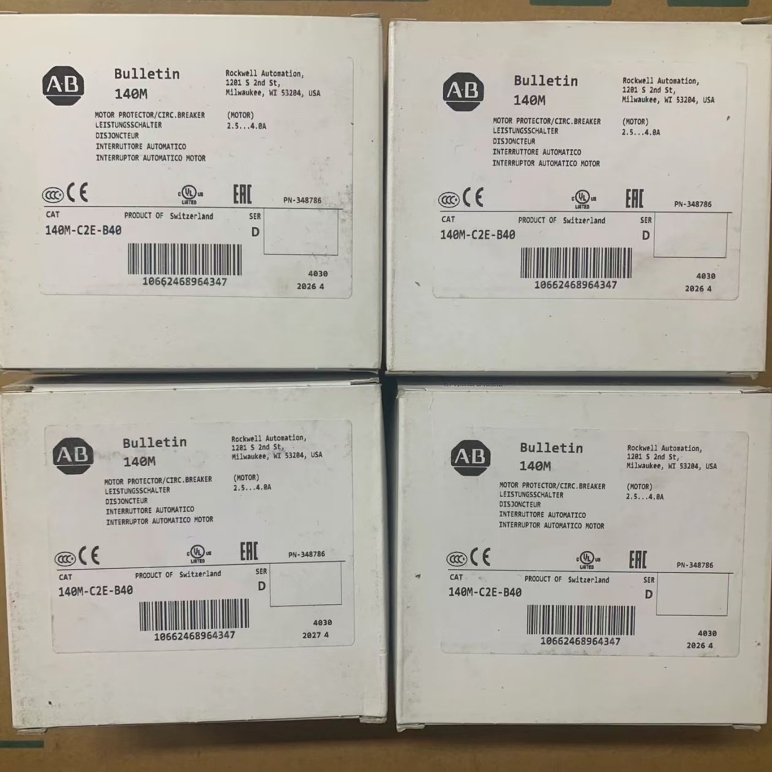 ALLEN-BRADLEY 140M-C2E-B40