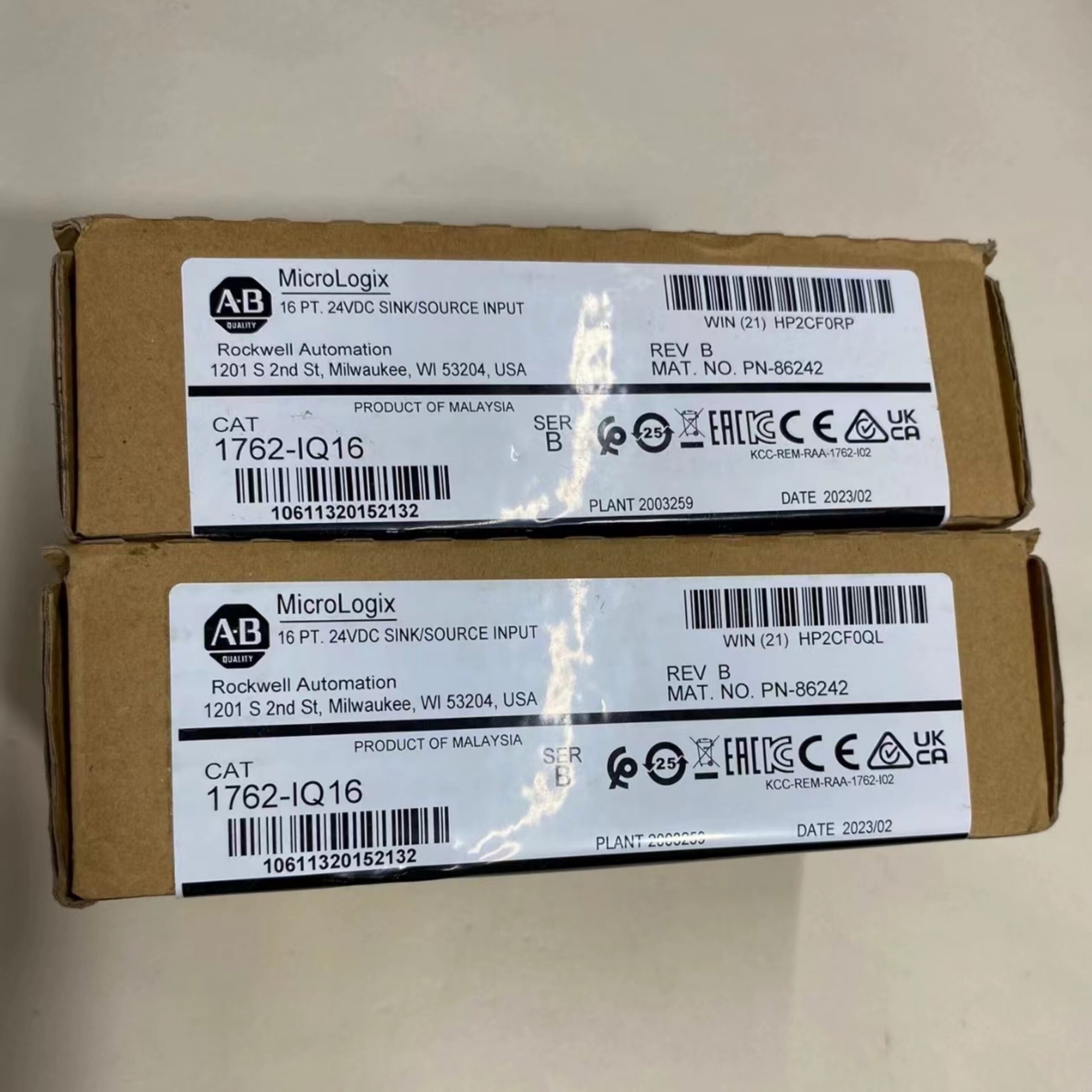 ALLEN-BRADLEY 1762-IQ16 Digital Input Module