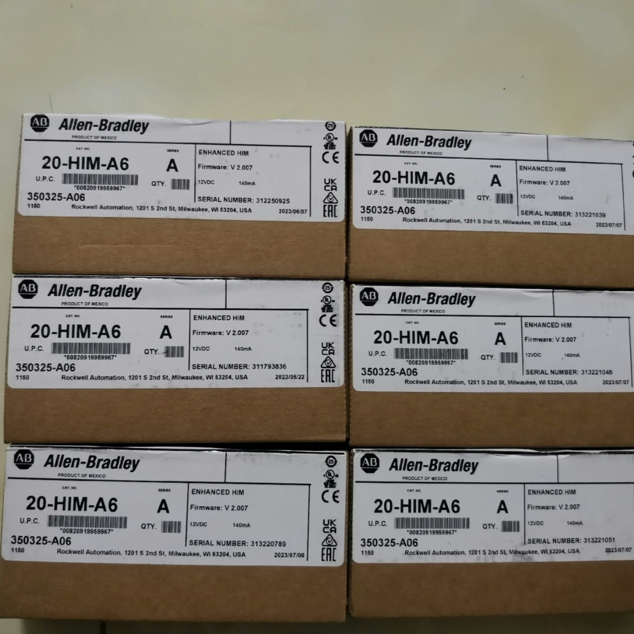 ALLEN-BRADLEY 20-HIM-A6 Variable Frequency Drive