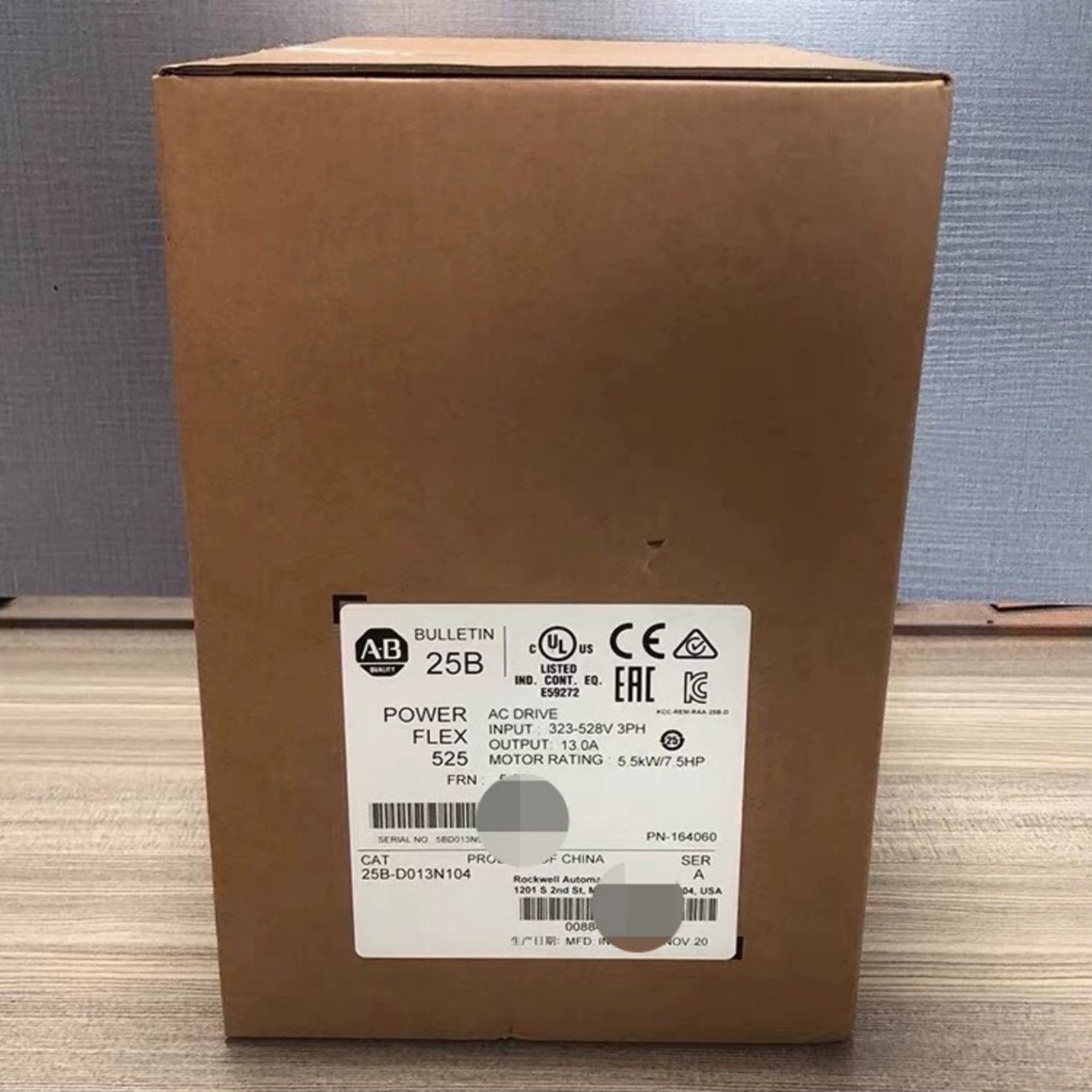 25B-D013N104 ALLEN-BRADLEY Variable Frequency Drive