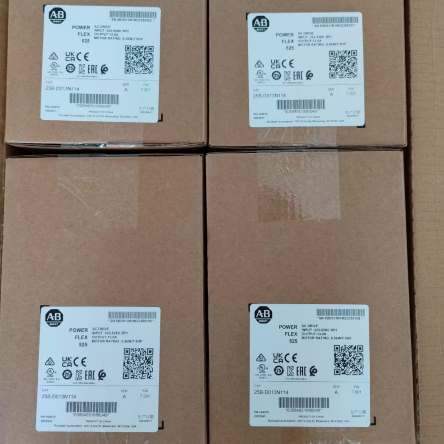 25B-D013N114 ALLEN-BRADLEY Adjustable Frequency AC Drive