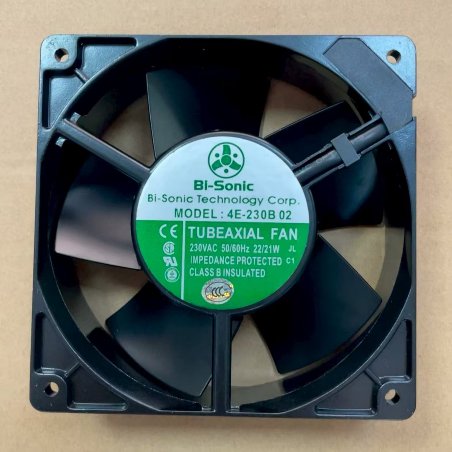 4E-230B 02 230V BI-SONIC AC Axial Cooling Fan