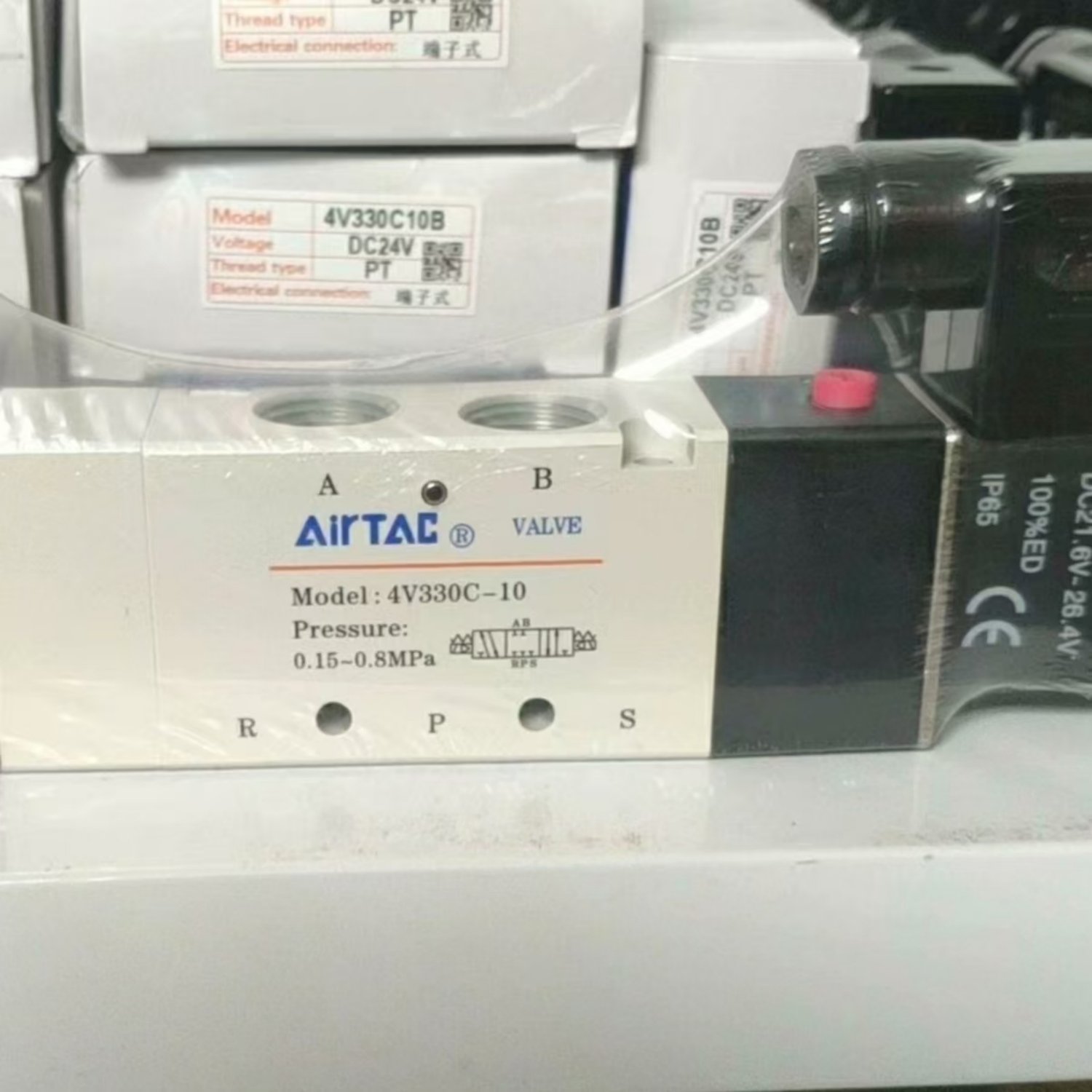 AIRTAC 4V330C-10 DC24V(4V330C-10B) Solenoid Valve - Image 2