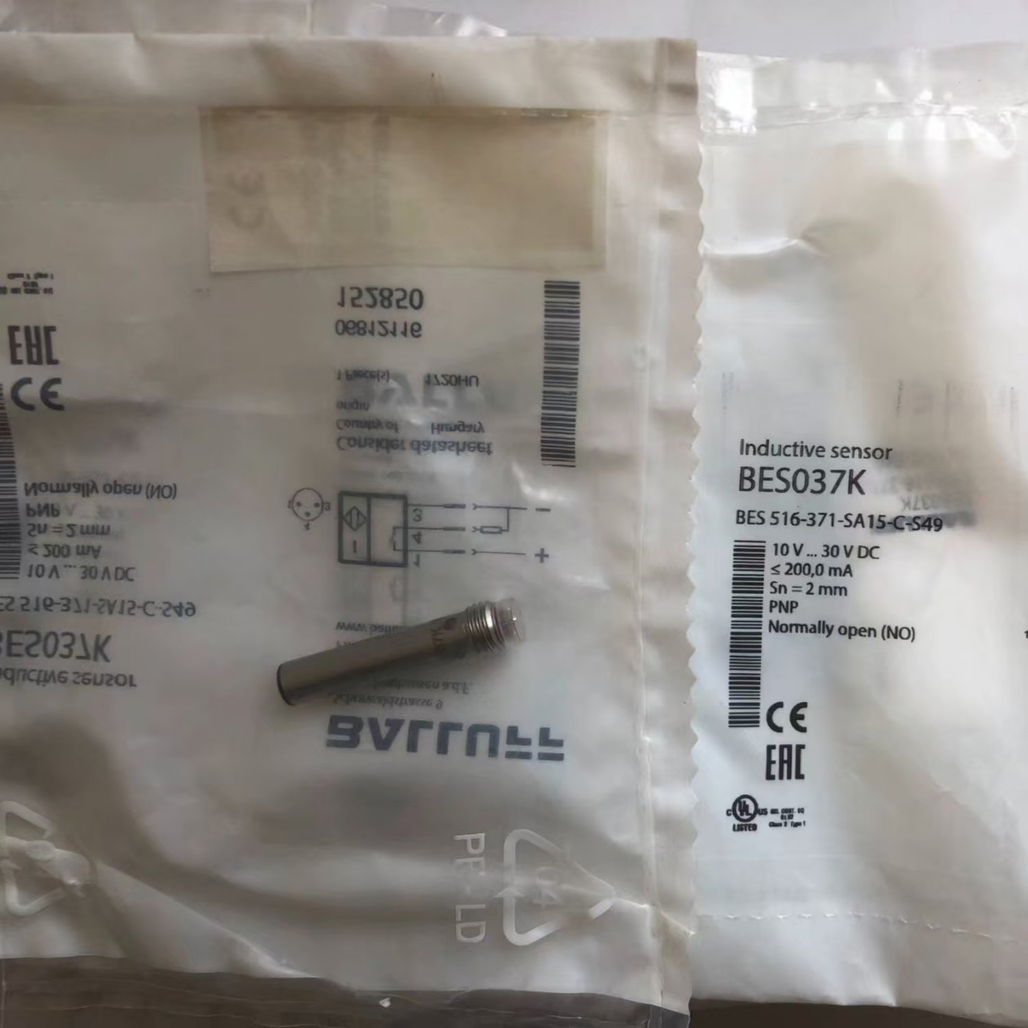 Balluff BES 516-371-SA15-C-S49 Inductive Proximity Sensor - Image 3