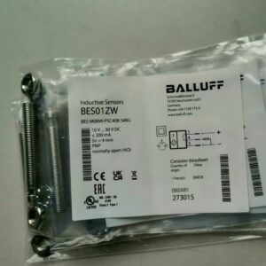 Balluff BES M08MI-PSC40B-S49G Inductive Proximity Switch (M8, 4 mm, PNP NO, M8 Connector)