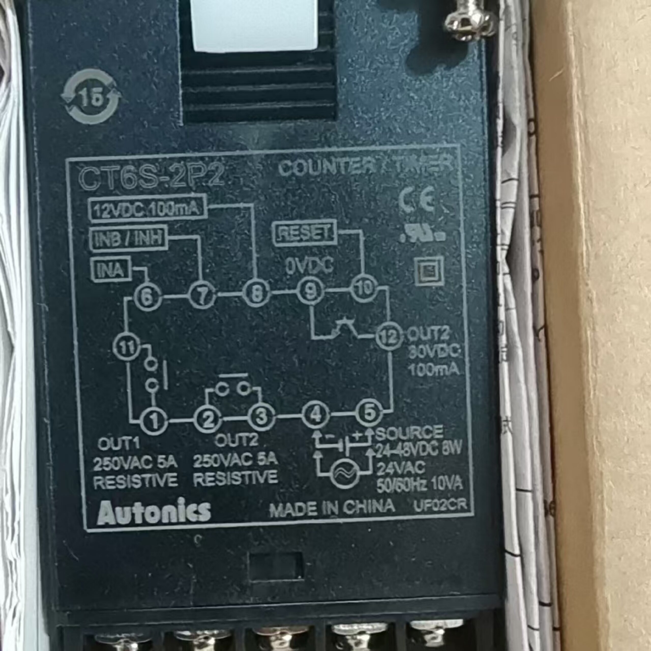 AUTONICS CT6S-2P2 Digital Counter and Timer - Image 3