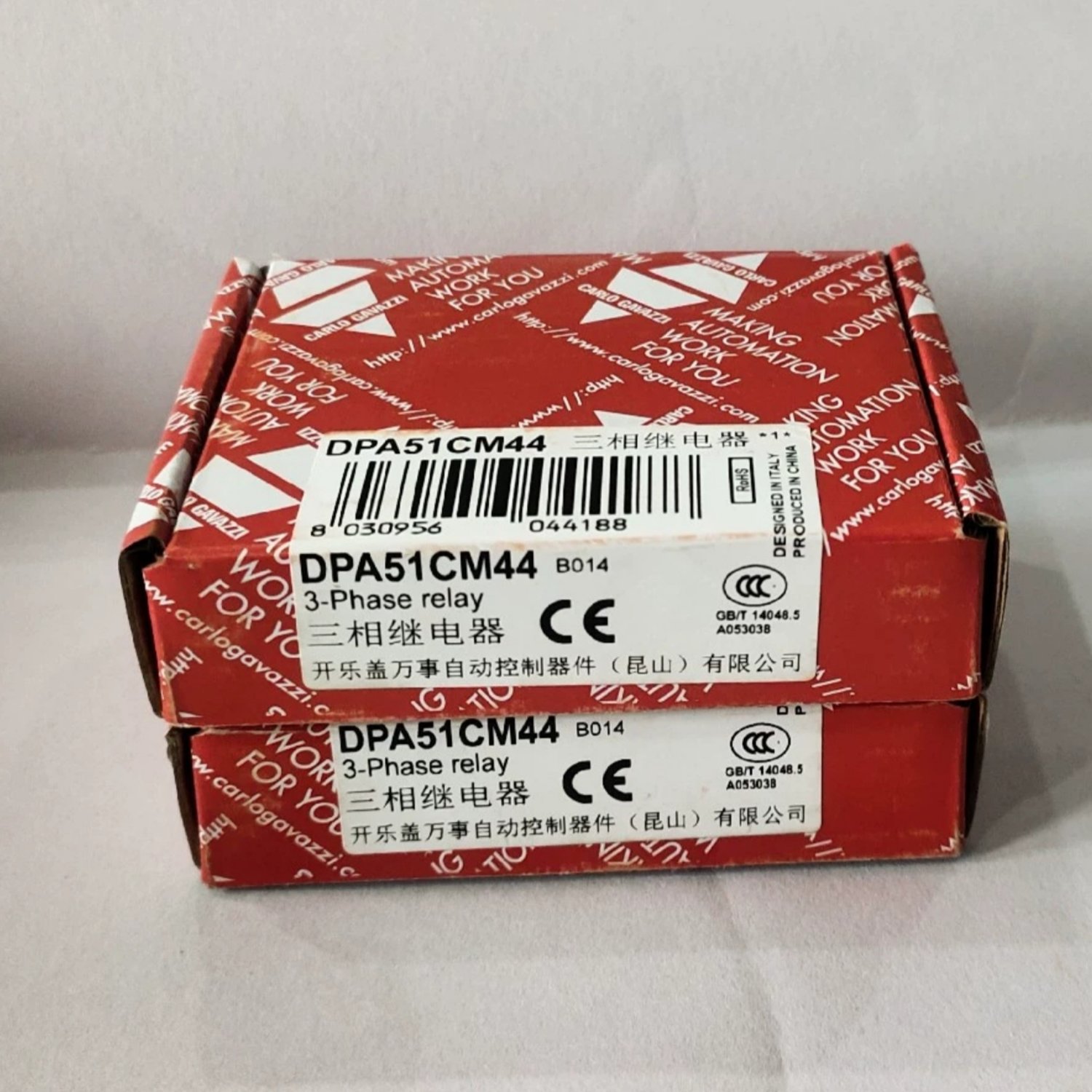 DPA51CM44B014 CARLO GAVAZZI Phase Monitoring Relay