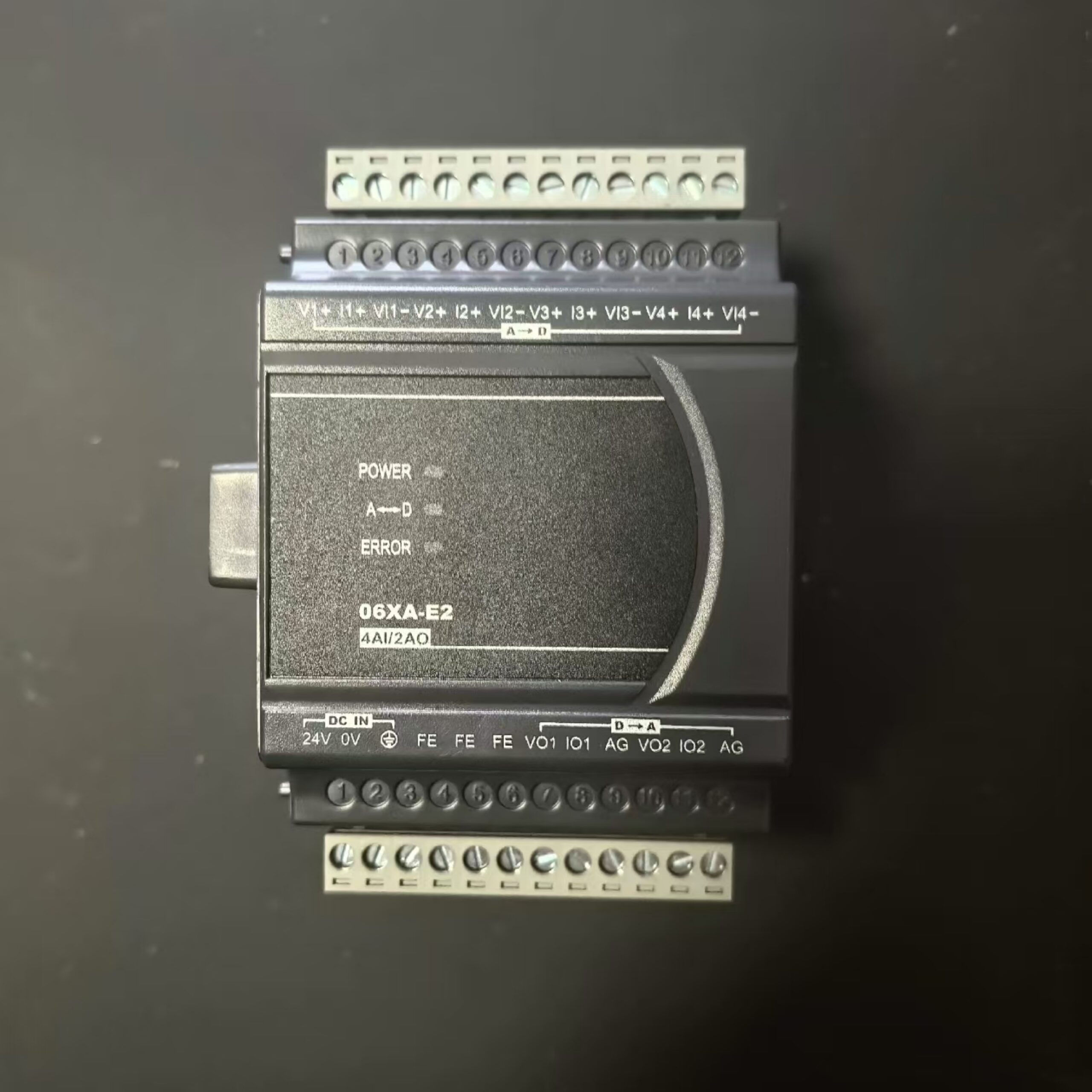 DELTA DVP06XA-E2 Mixed Analog Input/Output Expansion Module - Image 2